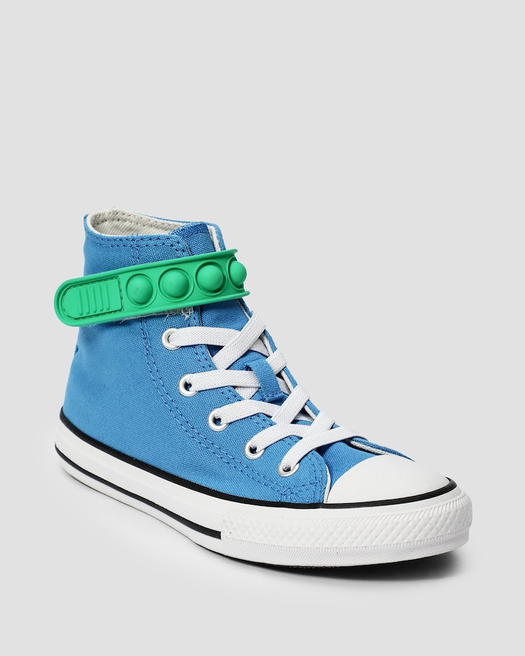 Riachuelo Tênis cano alto infantil Chuck Taylor Pop It azul