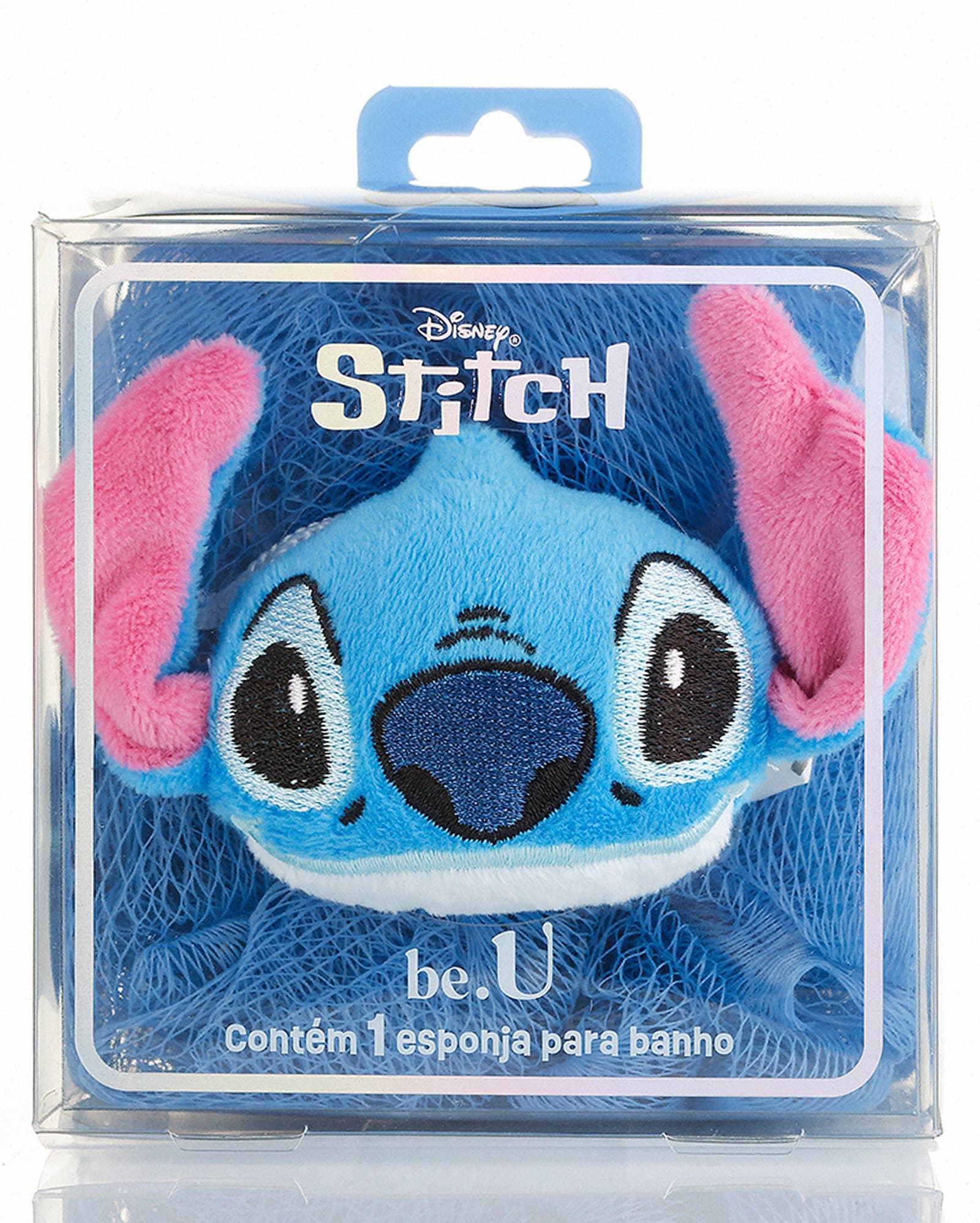 Esponja de banho Stitch azul | be.U by Riachuelo + Disney