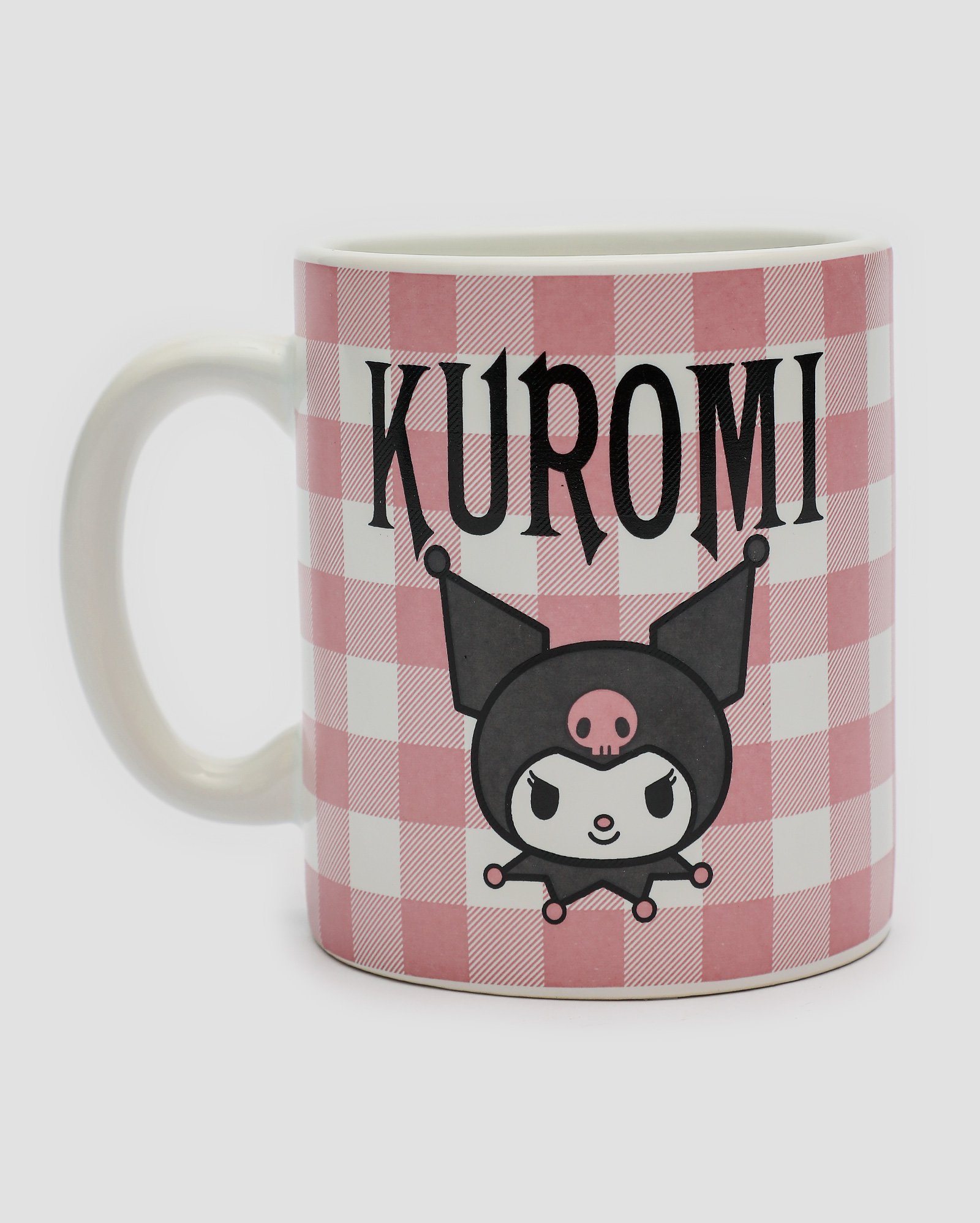 Caneca de cerâmica Hello Kitty Kuromi 370ml rosa | Casa Riachuelo