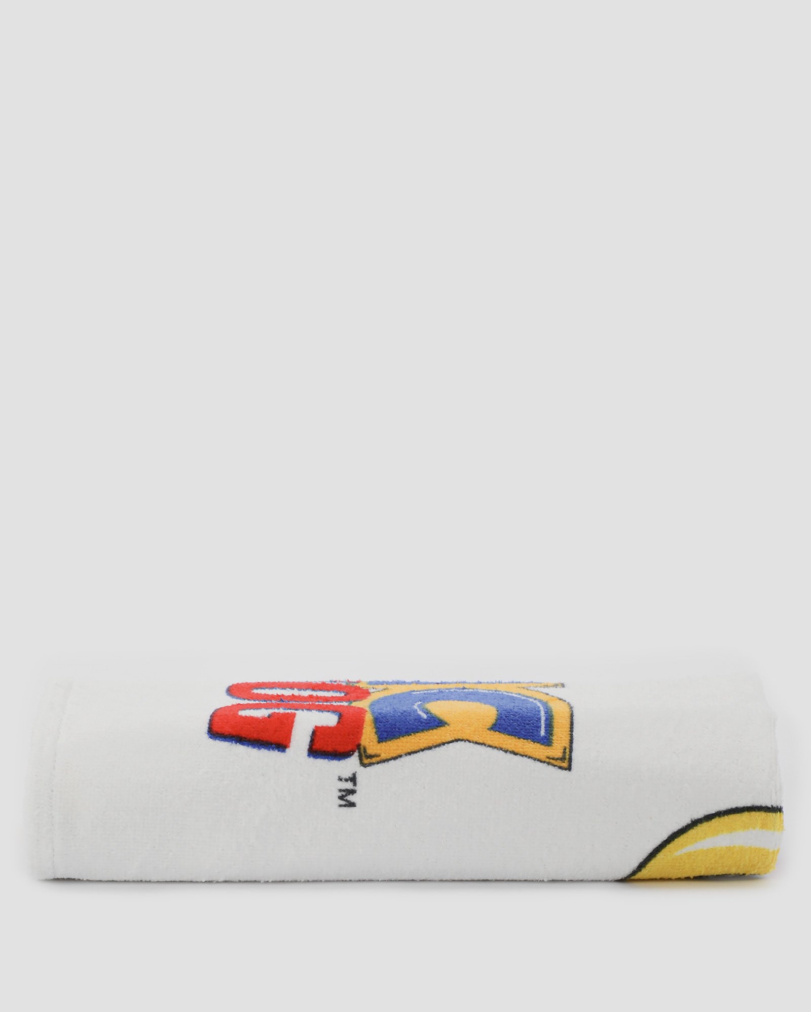 Toalha de banho velour Sonic e amigos branca | Casa Riachuelo