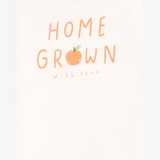Conjunto longo bebê 3 peças com elástico homer grown floral multicor | Carter's