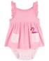 Banho de sol bebê com flamingo listrado rosa | Carter's