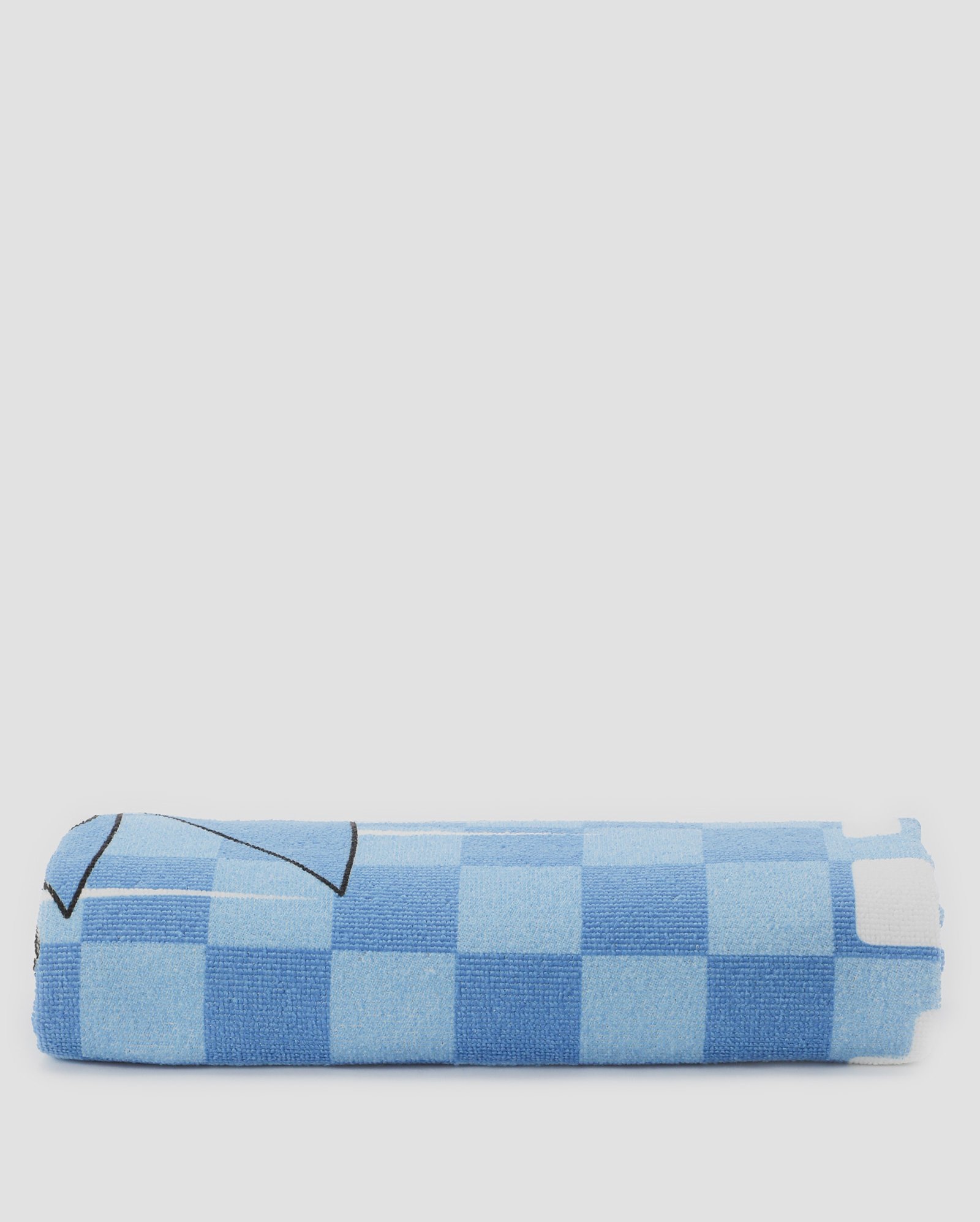 Toalha de banho velour Sonic espantado azul | Casa Riachuelo