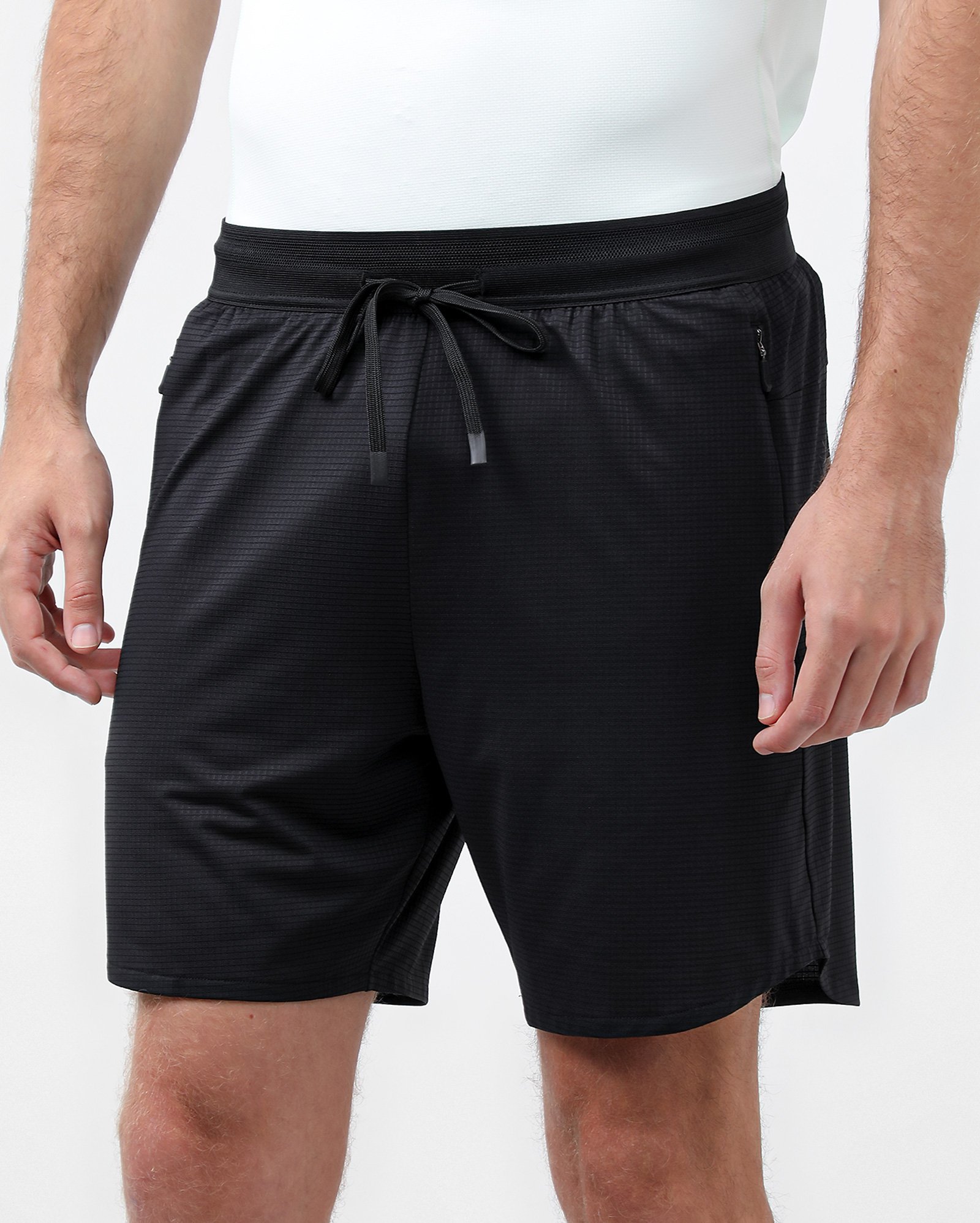 Bermuda masculina de treino texturizada - Preto | BodyWork by Riachuelo