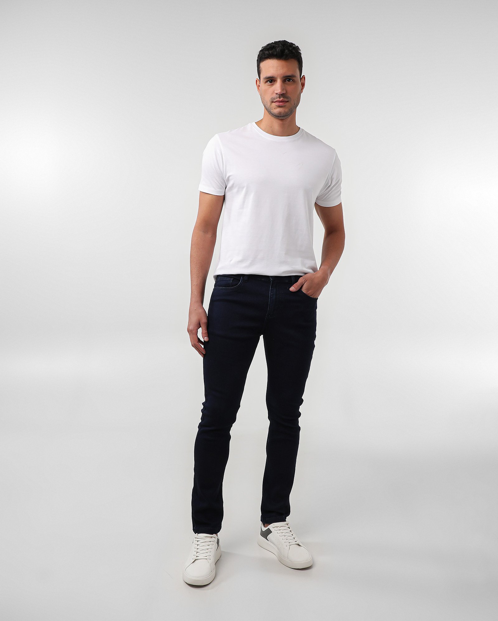 Calça jeans masculina Comfy skinny - Jeans Escuro | Pool Jeans