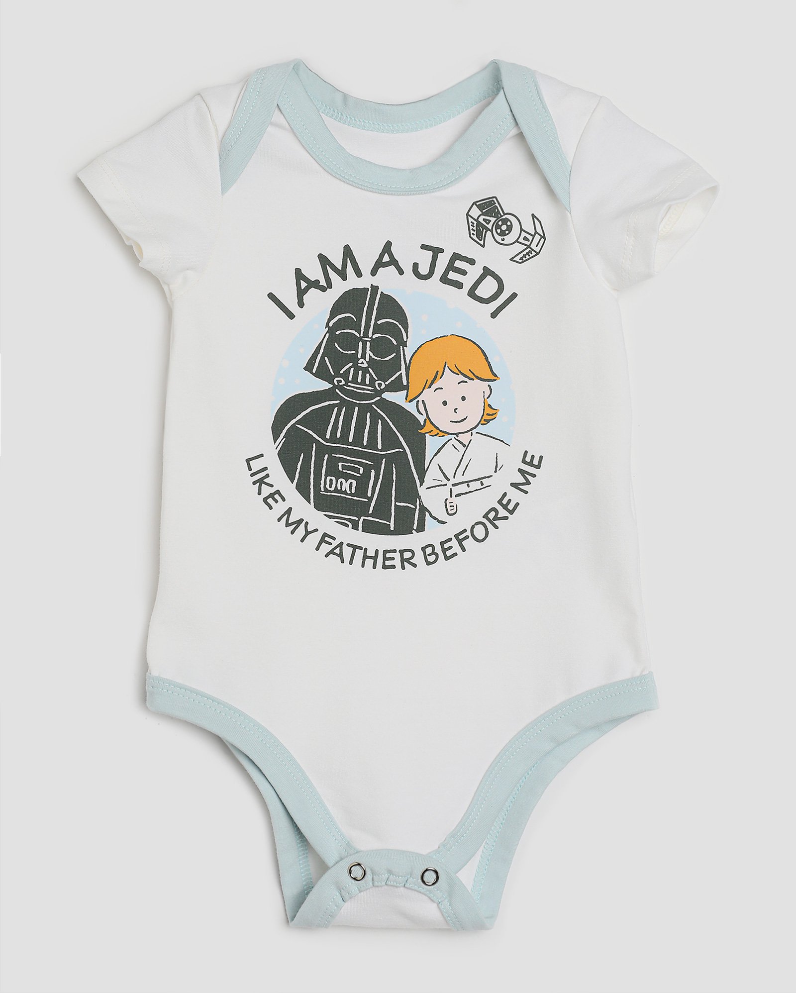 Body bebê i am a jedi Star Wars branco | FANLAB
