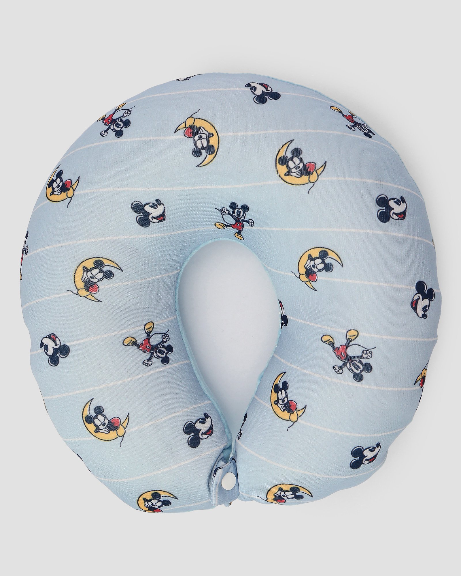Almofada de pescoço Mickey Mouse + tapa olho azul | Casa Riachuelo