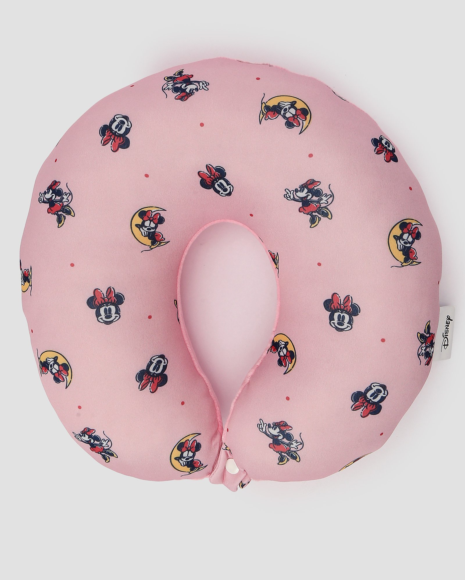 Almofada de pescoço Minnie Mouse + tapa olho rosa | Casa Riachuelo