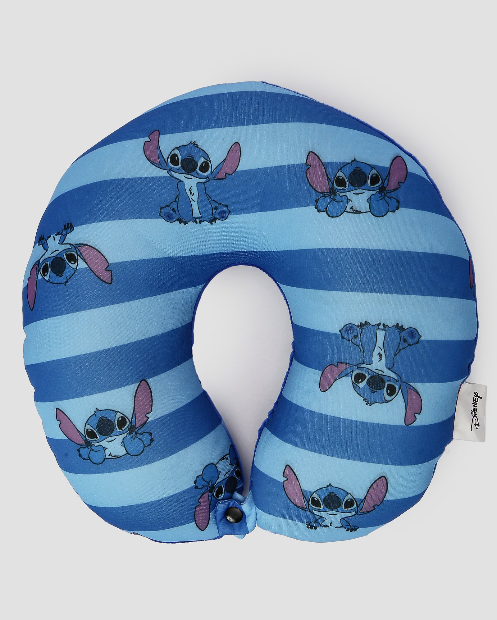 Almofada de pescoço Stitch + tapa olho azul | Casa Riachuelo