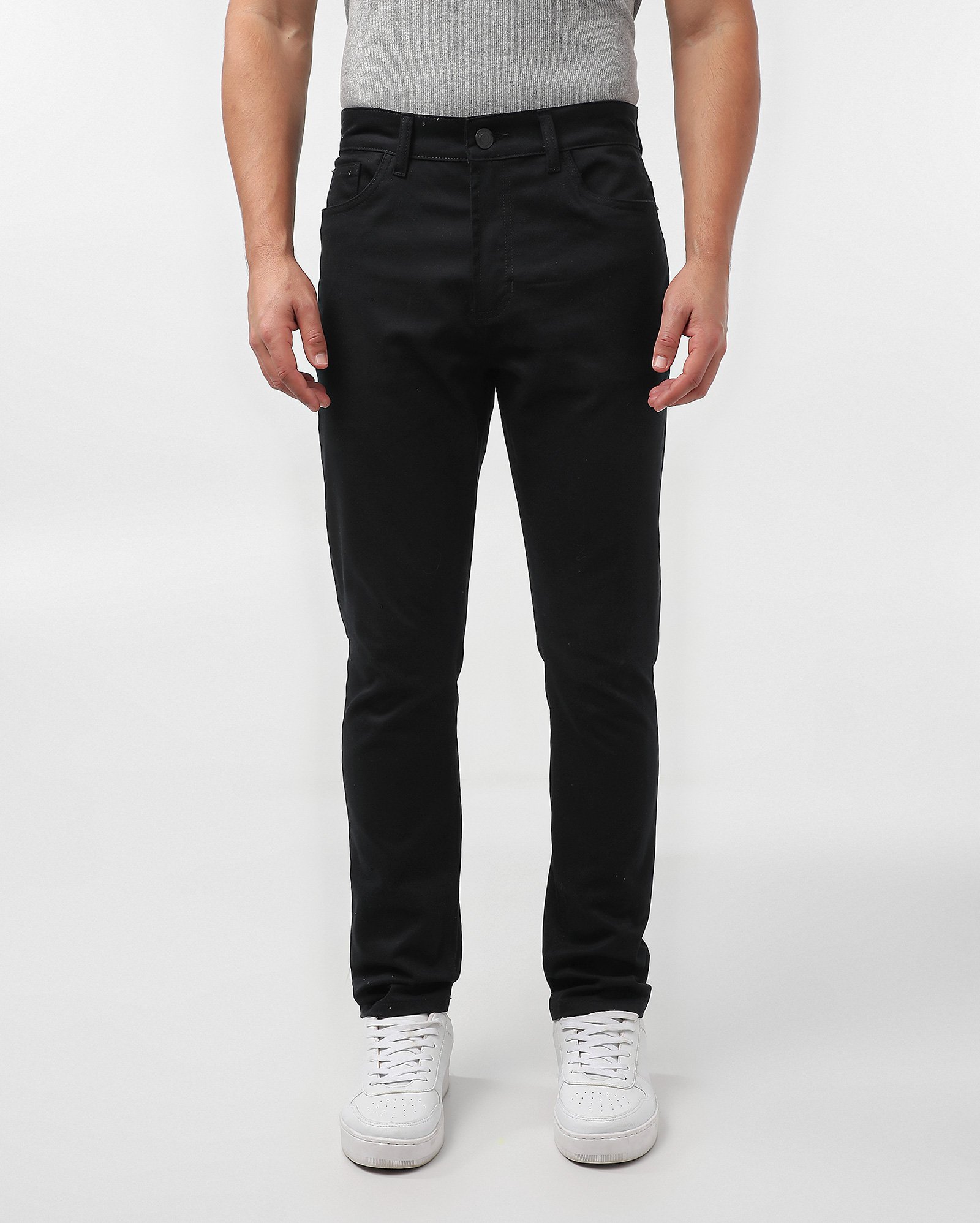 Calça jeans masculina Comfy skinny - Preto | Pool Jeans