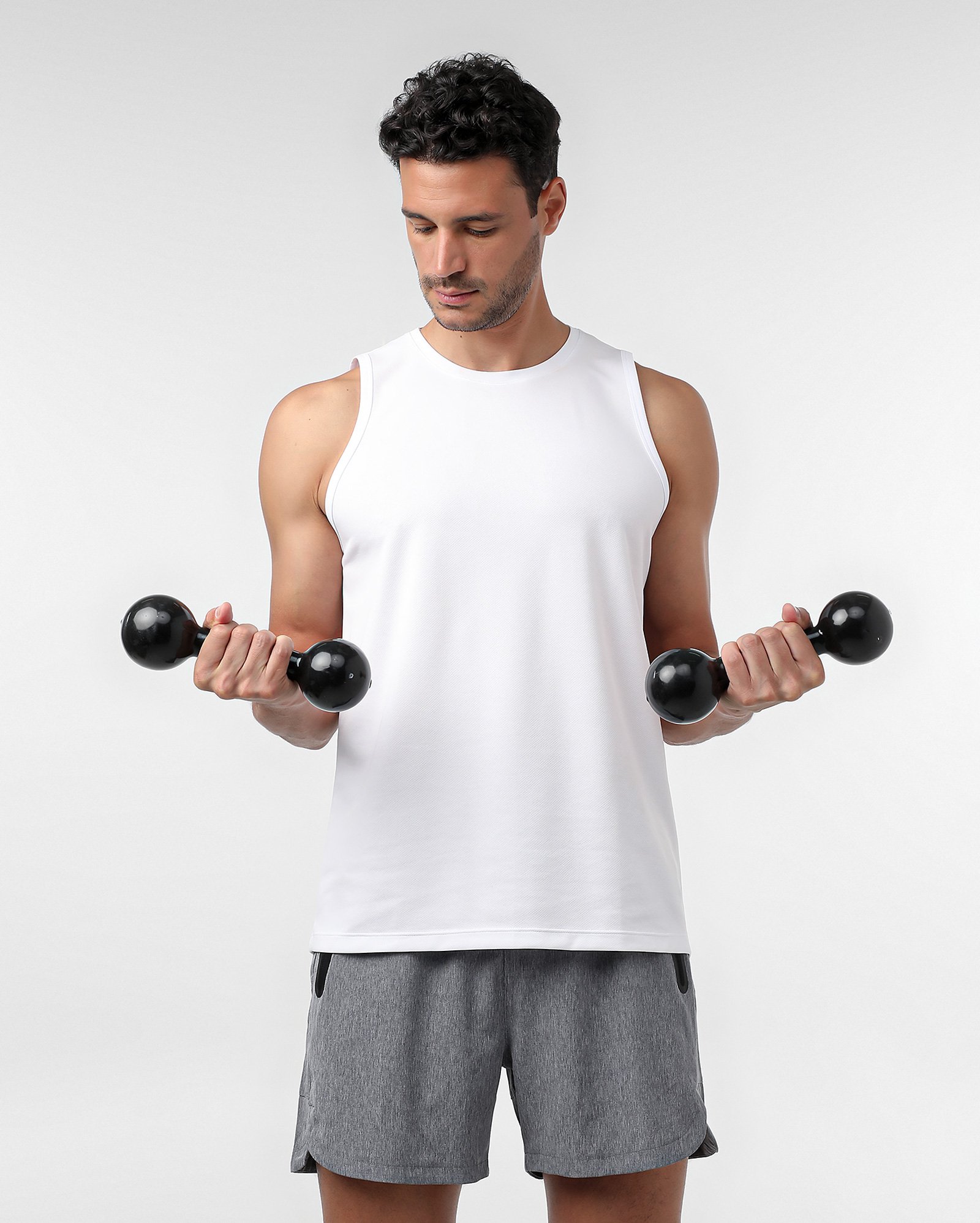 Bermuda masculina de corrida com bolso funcional - Cinza | BodyWork by Riachuelo