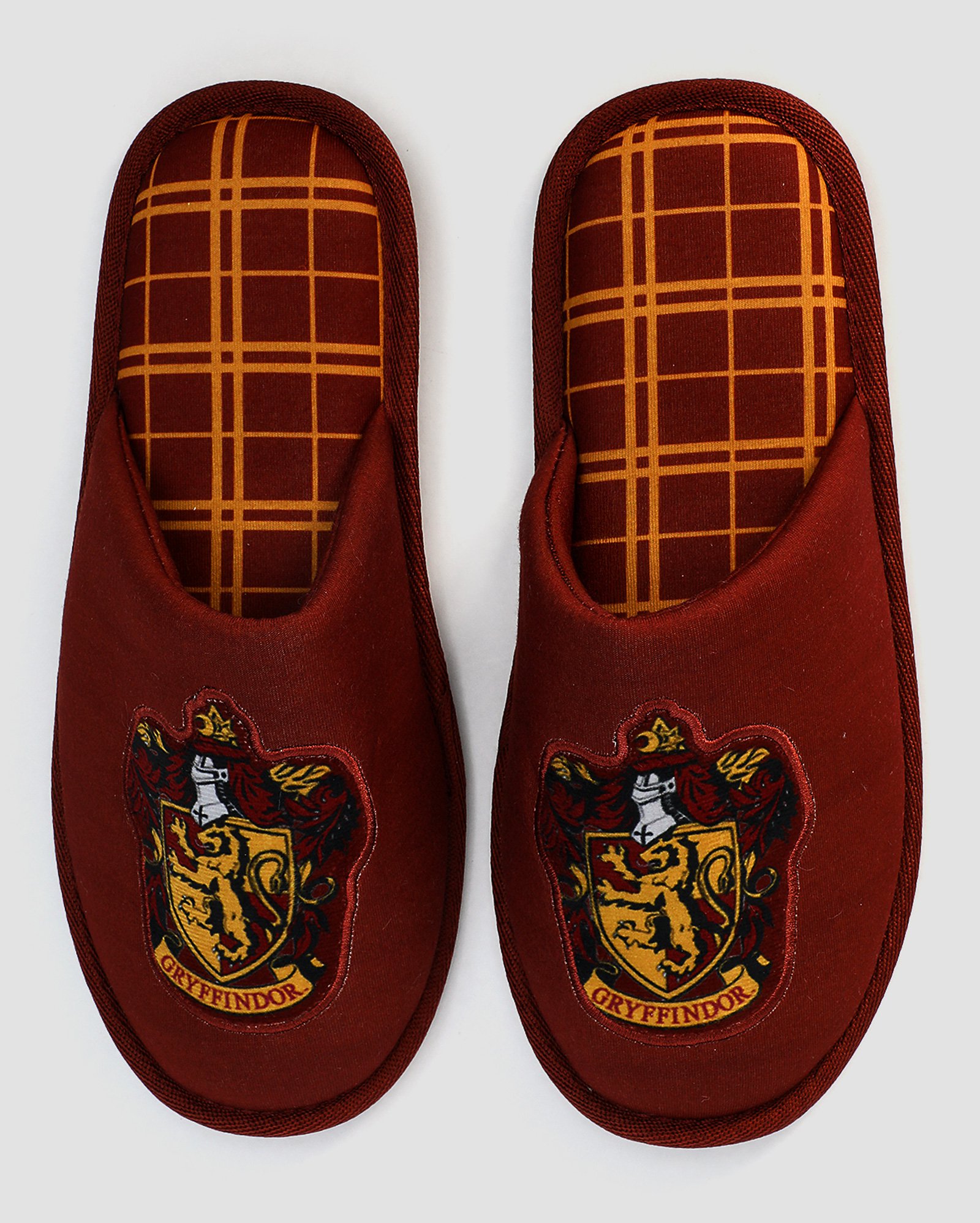 Pantufa slipper masculina Harry Potter Grifinória vermelha | Warner Bros.