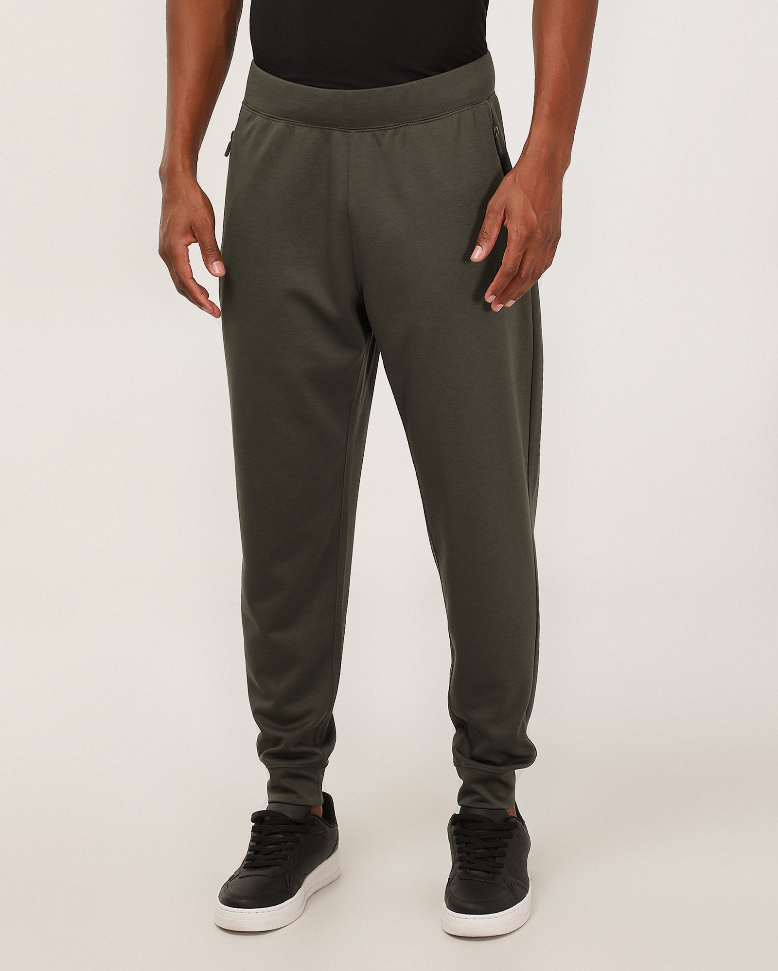 Calça esportiva masculina Scuba bolso de zíper - Verde Musgo | BodyWork by Riachuelo