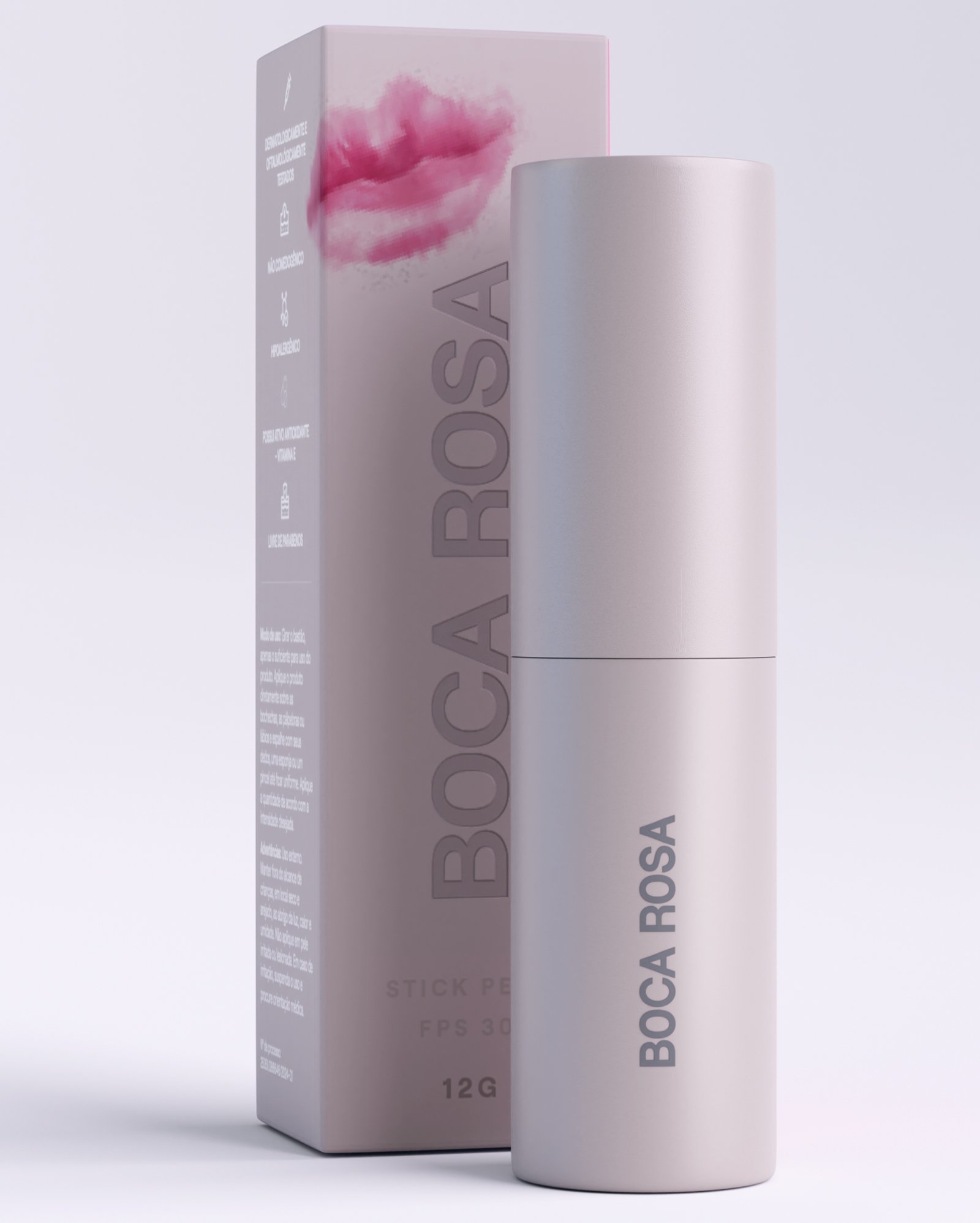 Base stick 12g pele 20 | Boca Rosa