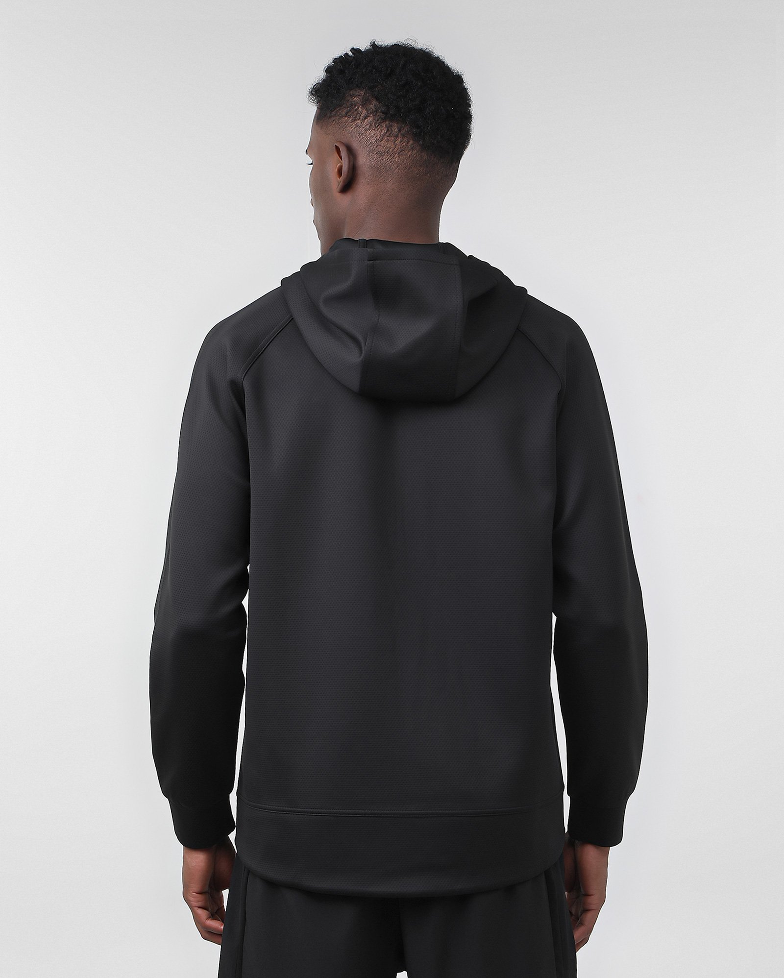 Jaqueta esportiva masculina com capuz e zíper - Preto | BodyWork by Riachuelo
