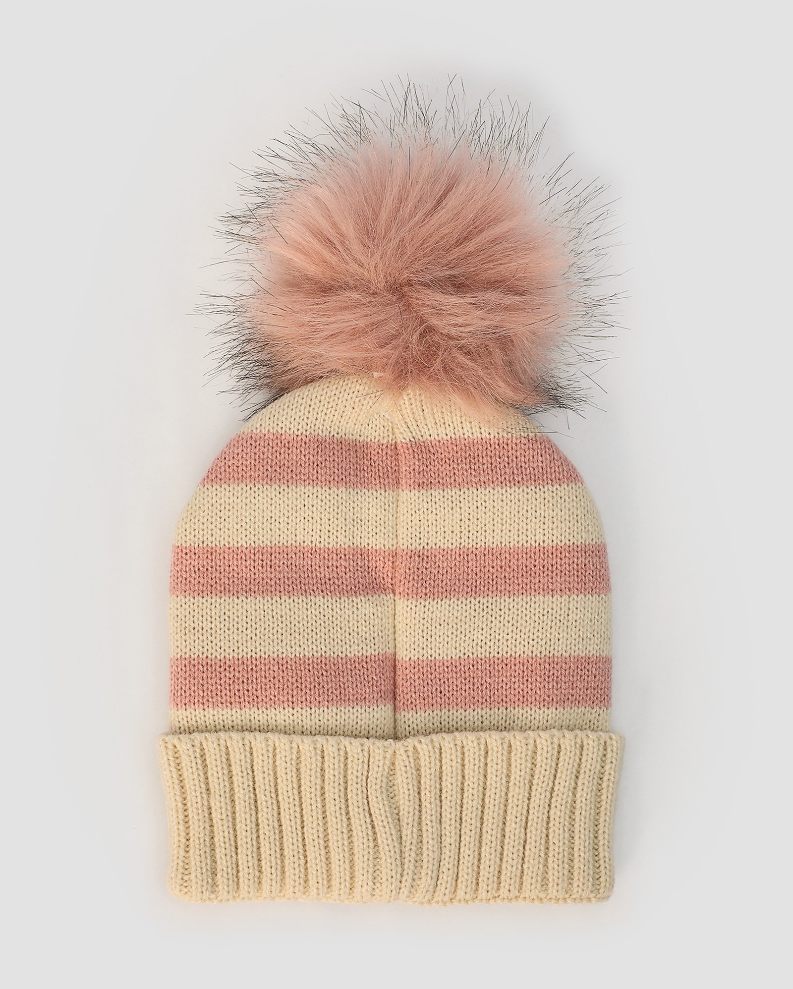 Gorro infantil com pompom coelho bege | Accessori by Riachuelo