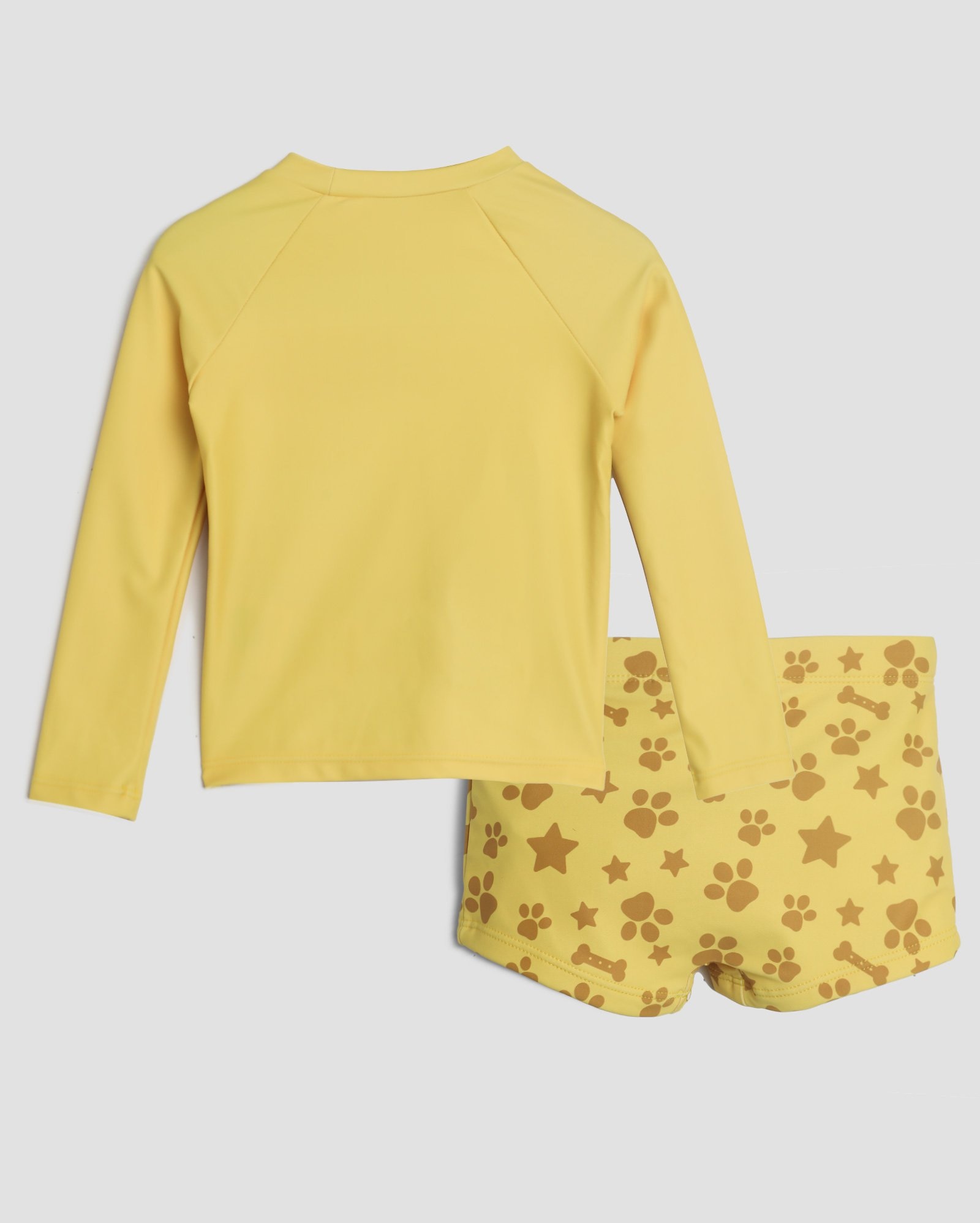 Conjunto de praia infantil Rubble Patrulha Canina 1-6A amarelo | Nickelodeon