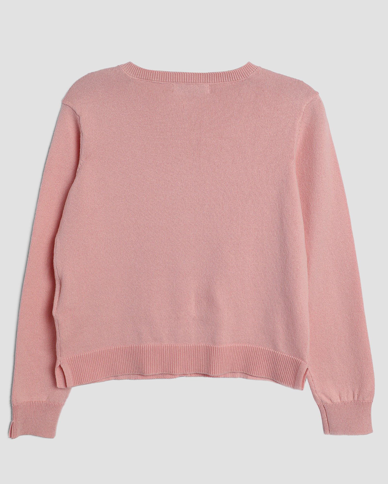 Riachuelo | Cardigan infantil liso com abotoamento 4-10A - Rosa Claro ...
