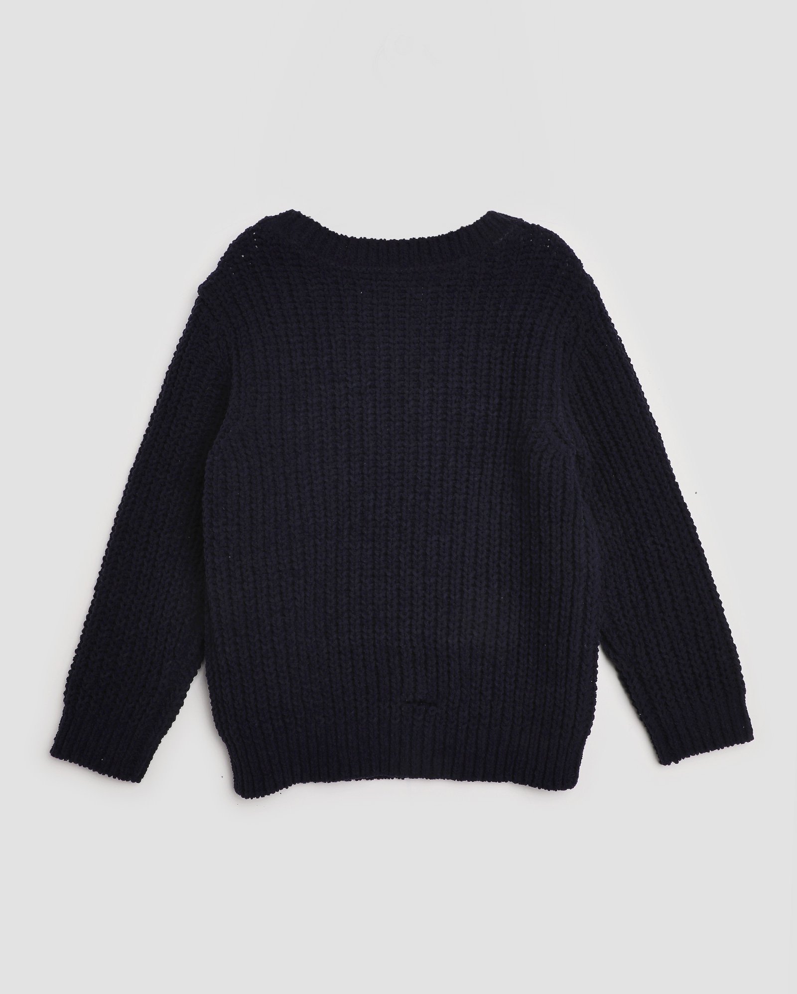 Suéter infantil tricot amplo 1-4A azul - Azul Escuro | Pool Kids