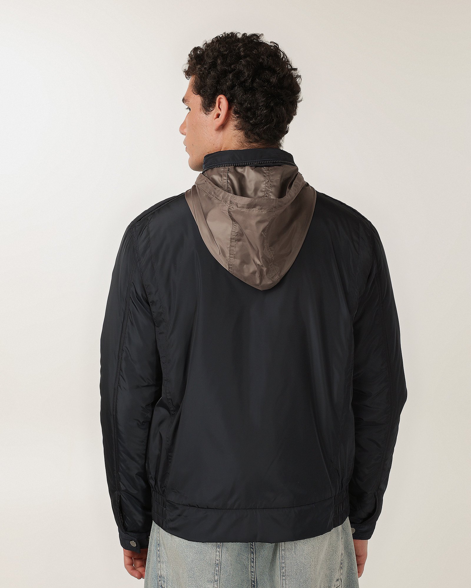 Jaqueta masculina regular com capuz e bolsos azul | Original by Riachuelo
