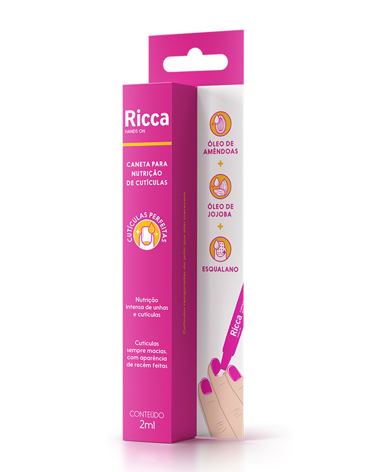 Caneta para nutrição cutículas 2ml | Ricca