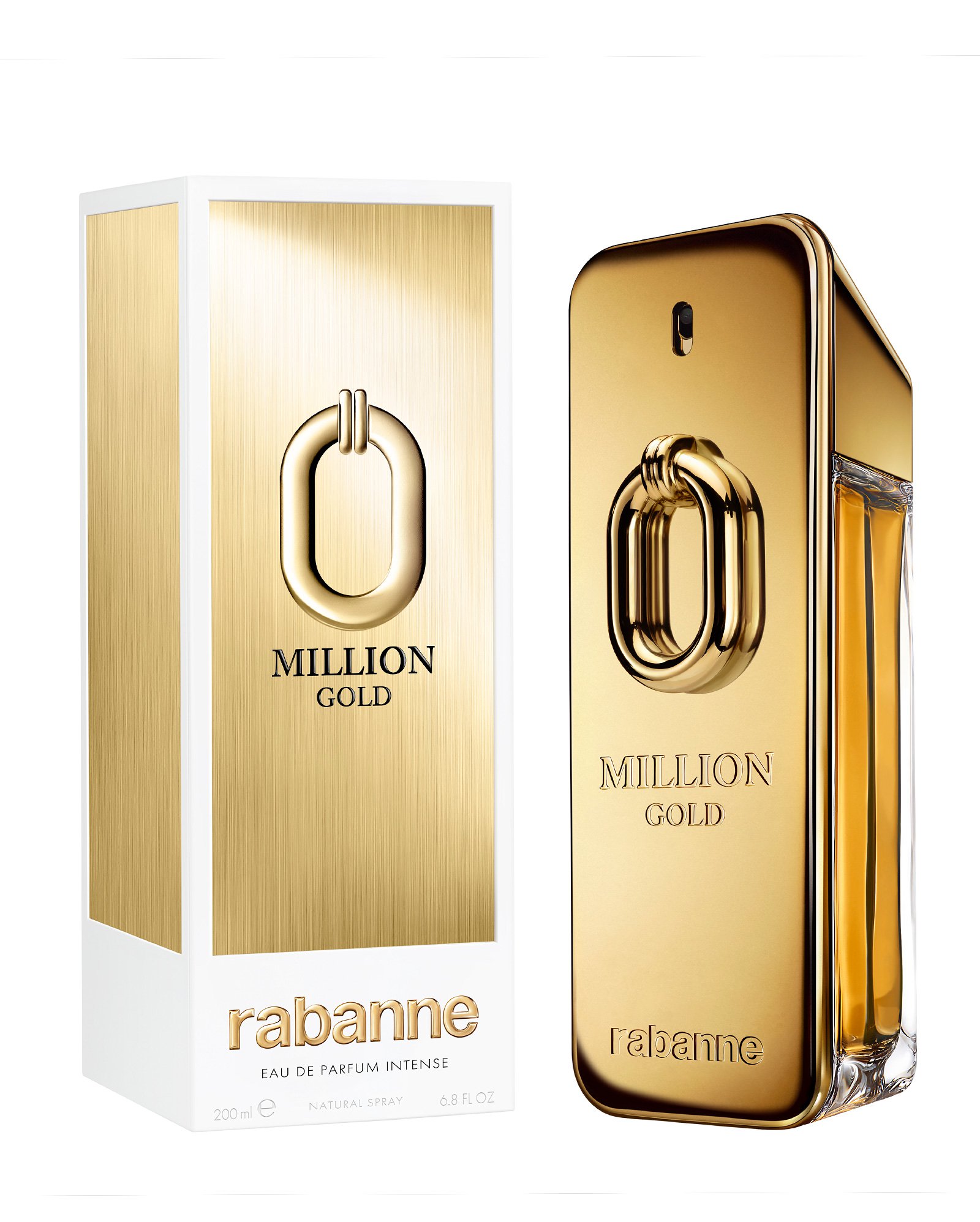 Perfume masculino Million Gold eau de parfum - 200 ML | Rabbane