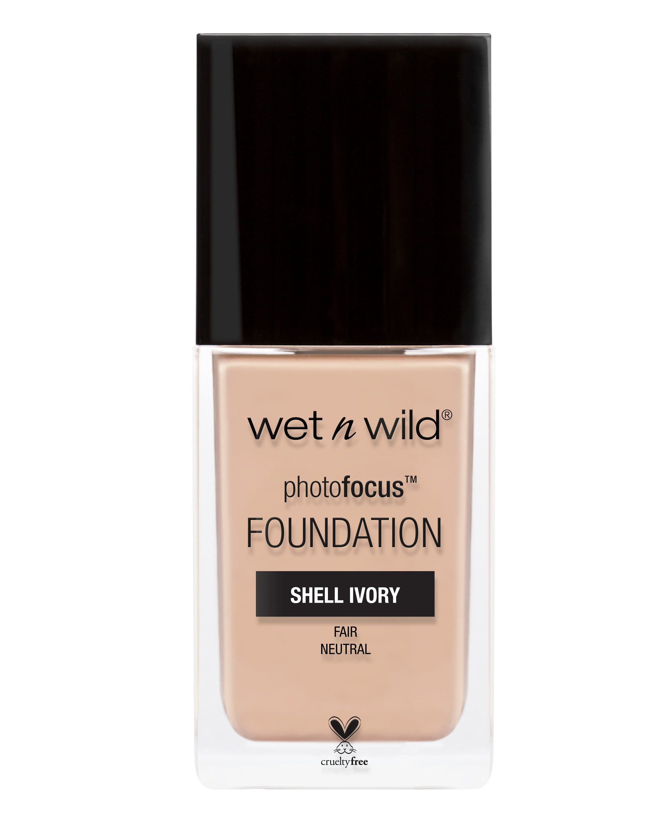 Base facial Photo Focus Matte Foundation shell ivory 30ml | Wet n Wild