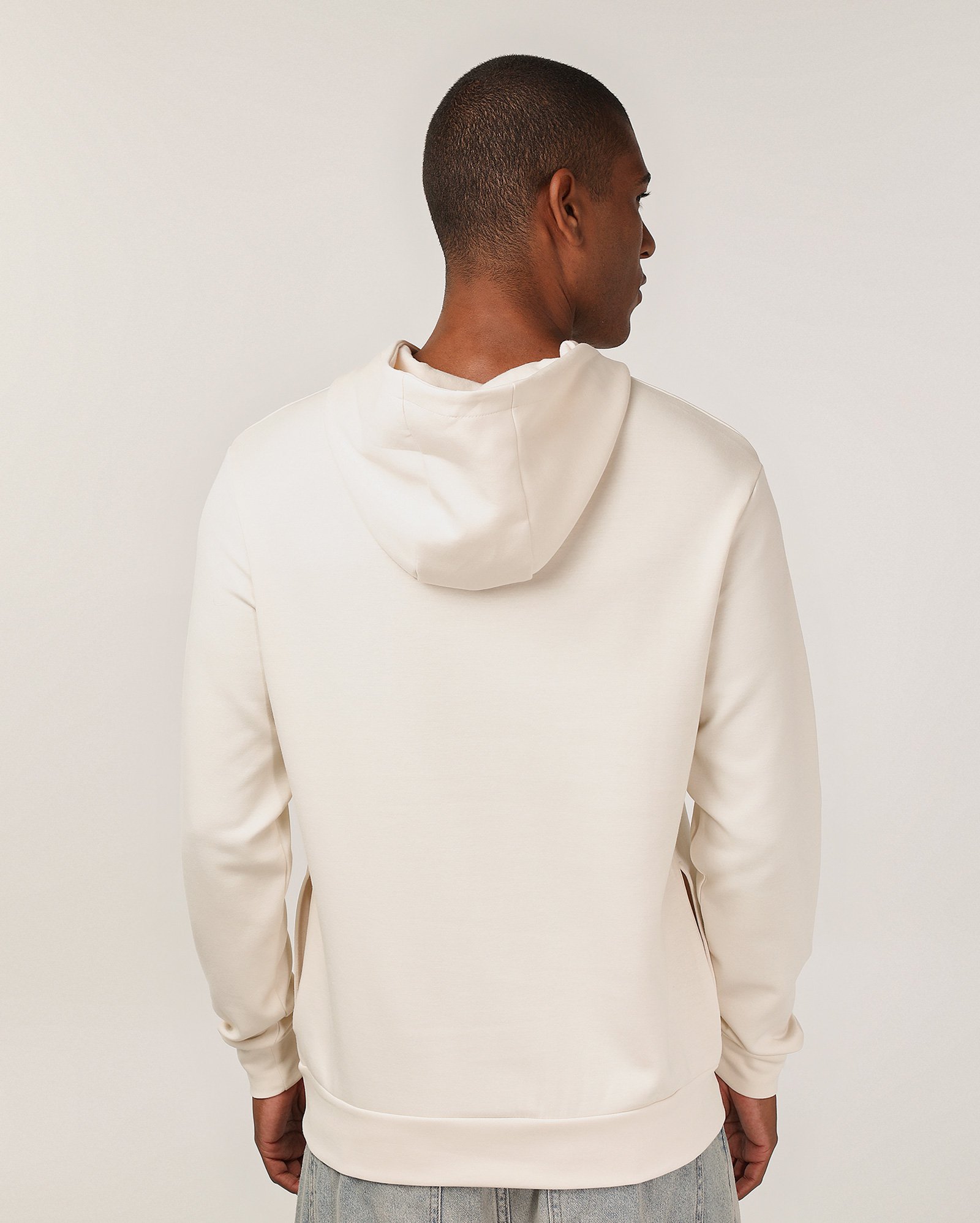 Blusa de moletom masculina canguru com capuz - Bege Claro | Original by Riachuelo