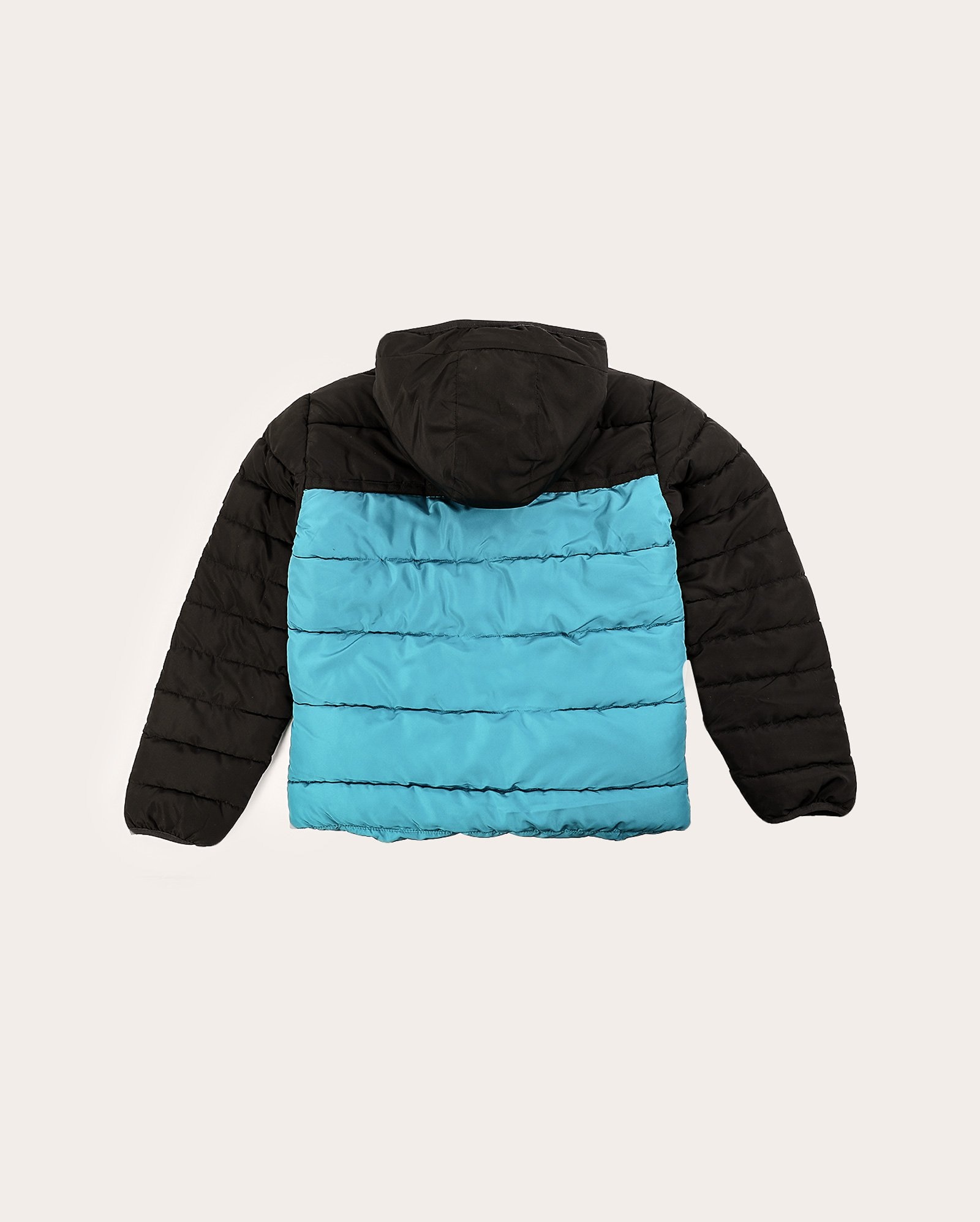 Jaqueta juvenil puffer gola alta multicor | Pool 