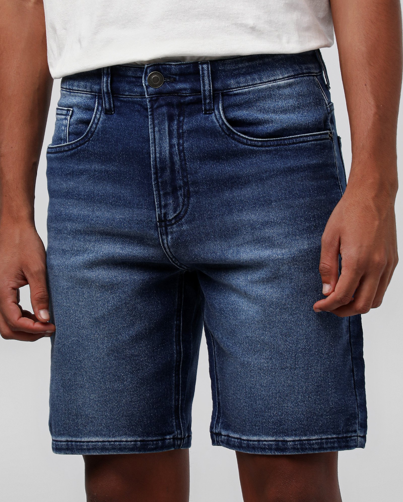 Bermuda jeans masculina comfy reta | Pool Jeans