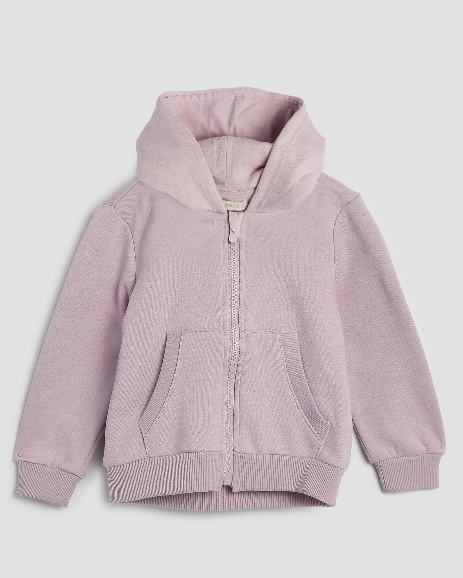 Blusa de moletom infantil com felpa e capuz 1-4A - Lilás | Pool Kids