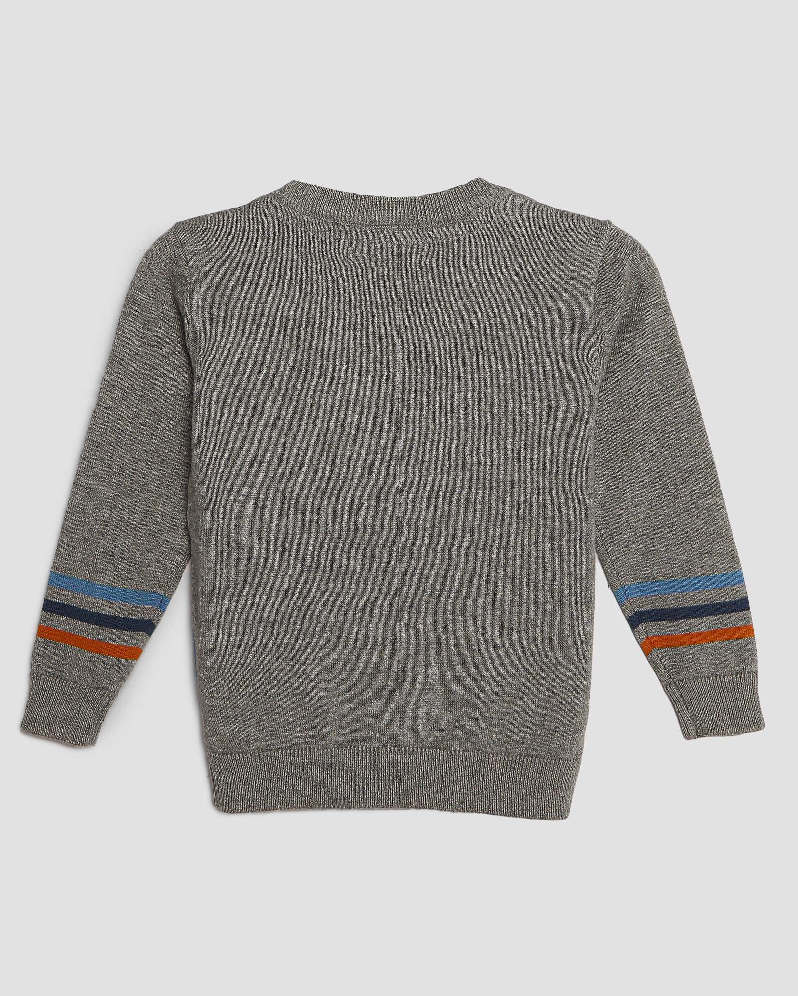 Blusa de moletom infantil tricot dino 1-4A cinza | Pool Kids