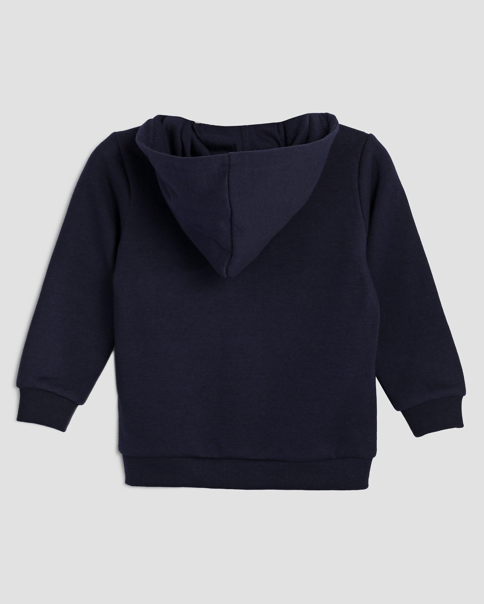Blusa de moletom infantil com felpa e capuz 1-4A - Azul Escuro | Pool Kids