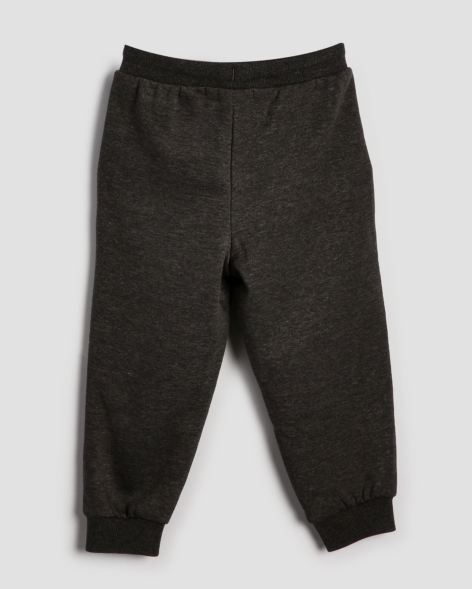 Calça de moletom infantil jogger mescla com felpa 1-4A - Cinza Escuro Mescla | Pool Kids