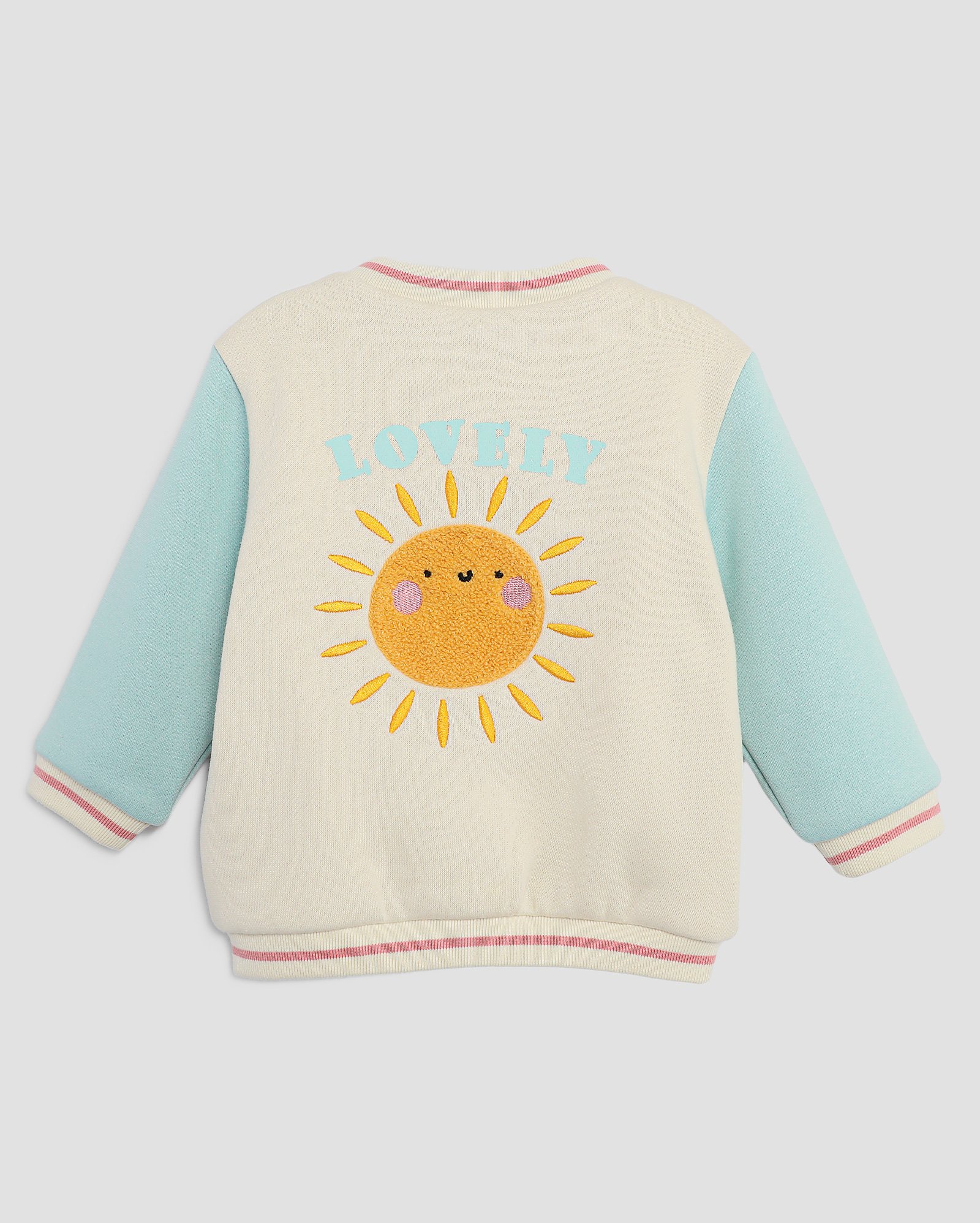 Jaqueta bebê college lovely bege | Baby Way