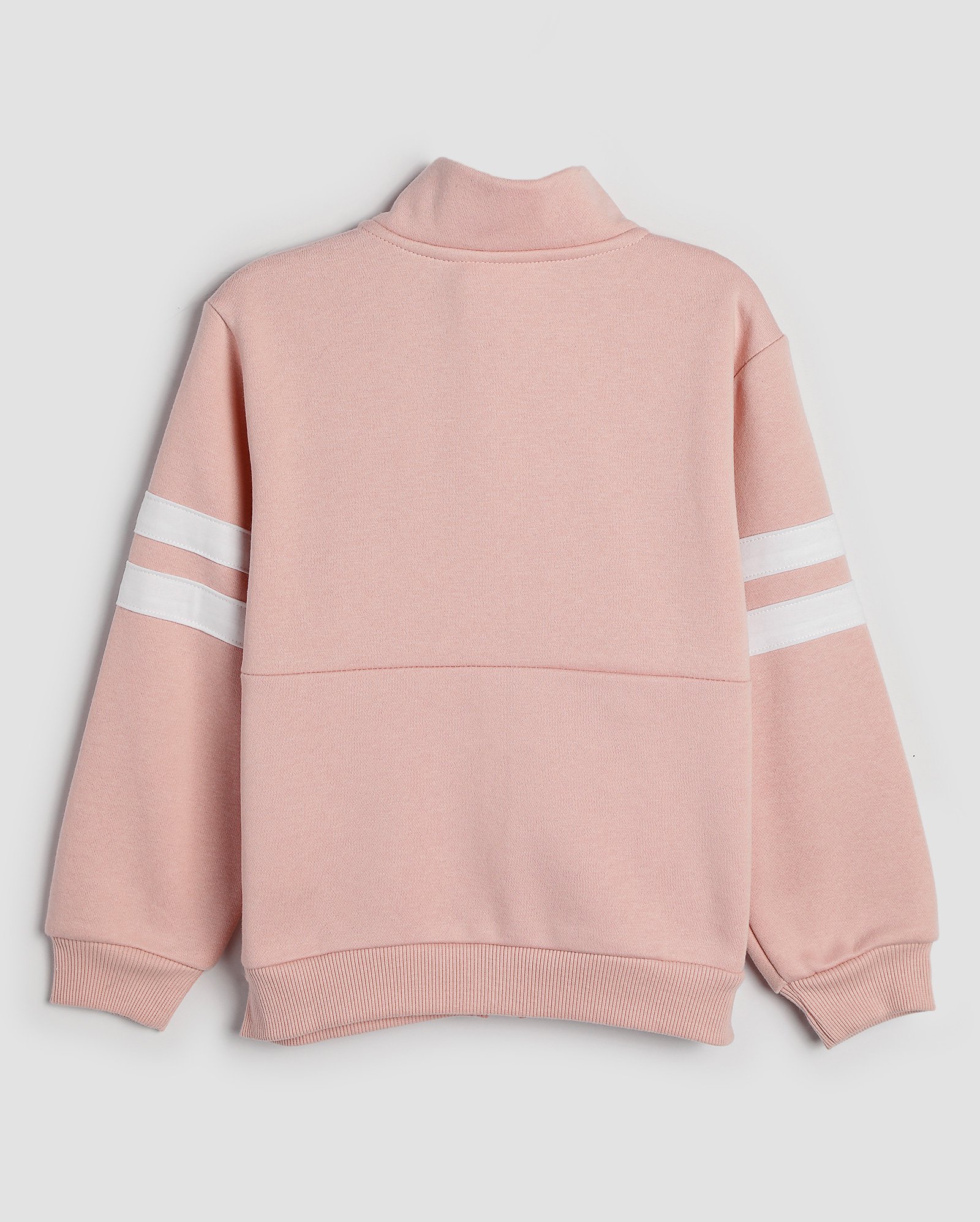 Blusa de moletom infantil aberta com zíper Minnie 4-10A rosa | Disney