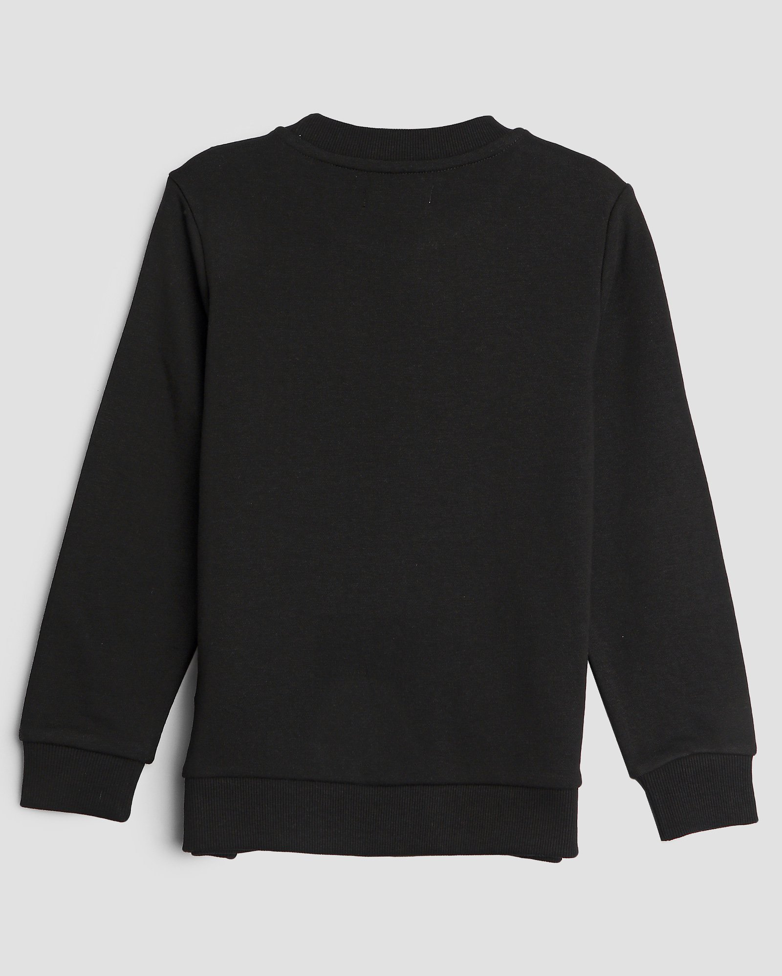 Blusa de moletom infantil ampla 4-10A - Preto | Pool Kids