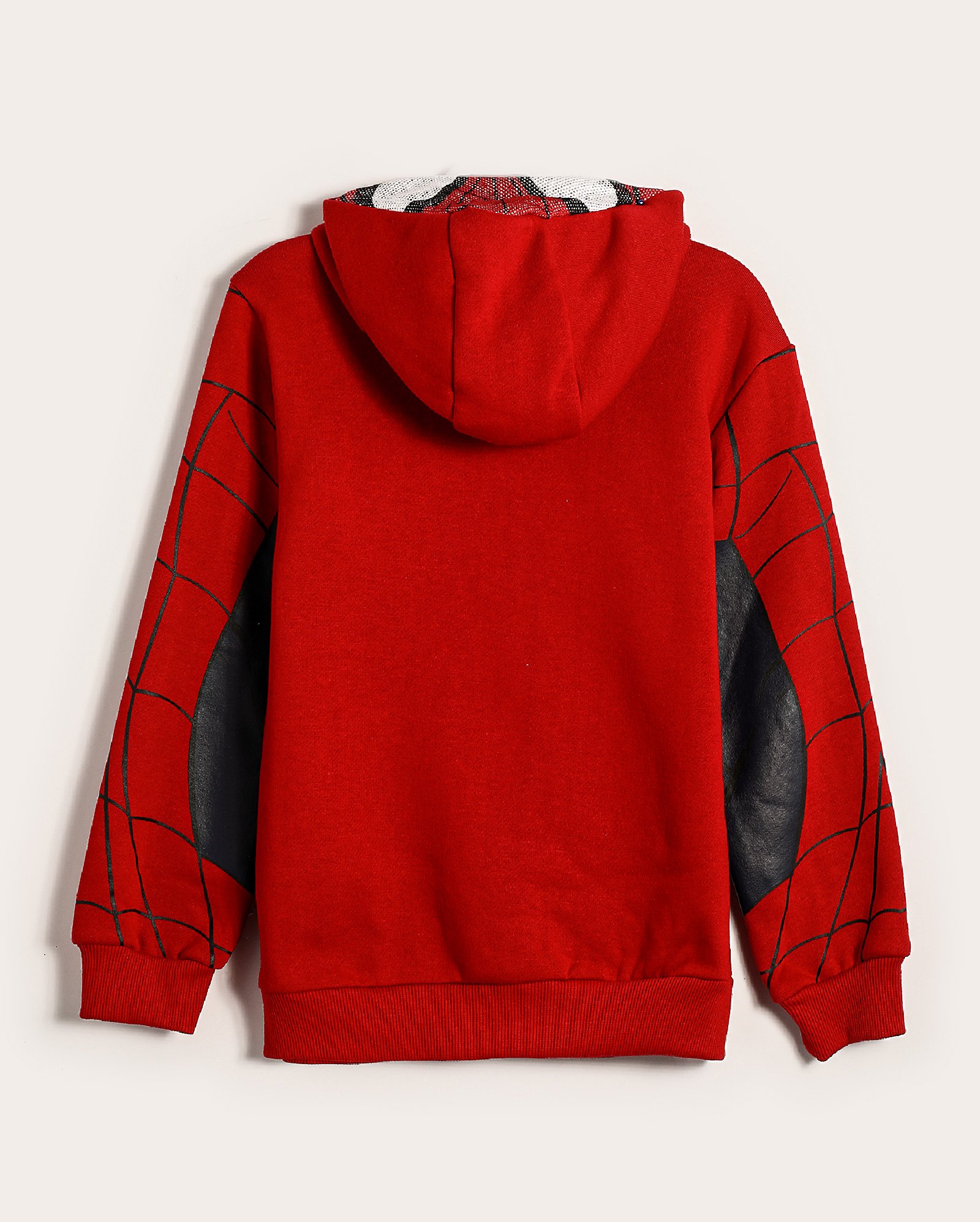 Blusa de moletom infantil Homem-Aranha com capuz 4-10A vermelha | Marvel