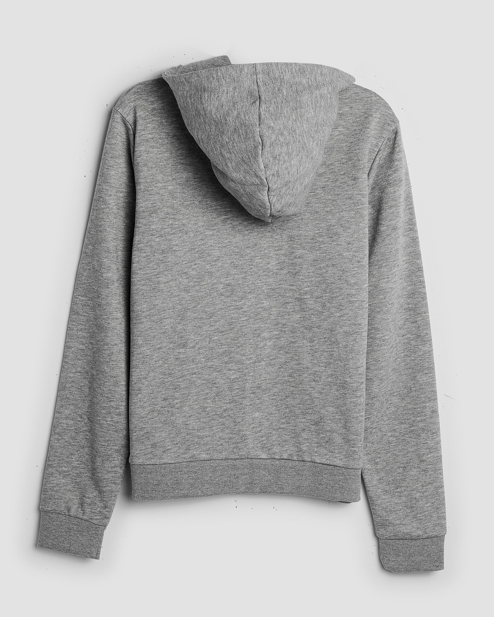 Blusa de moletom juvenil com felpa e capuz - Cinza Mescla | Pool