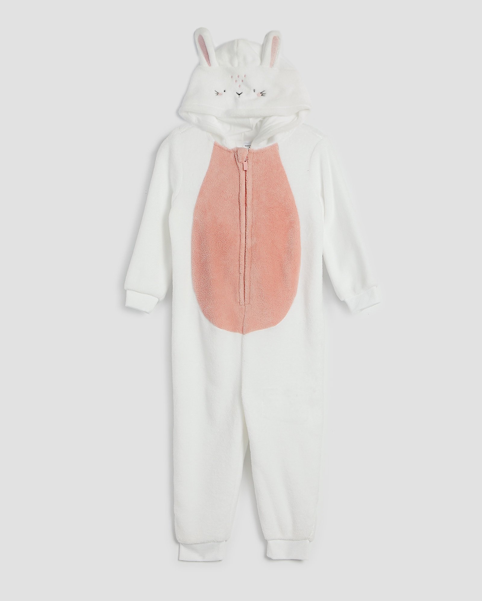 Macacão pijama infantil de fleece coelhinho 1-4A multicor | Accessori by Riachuelo