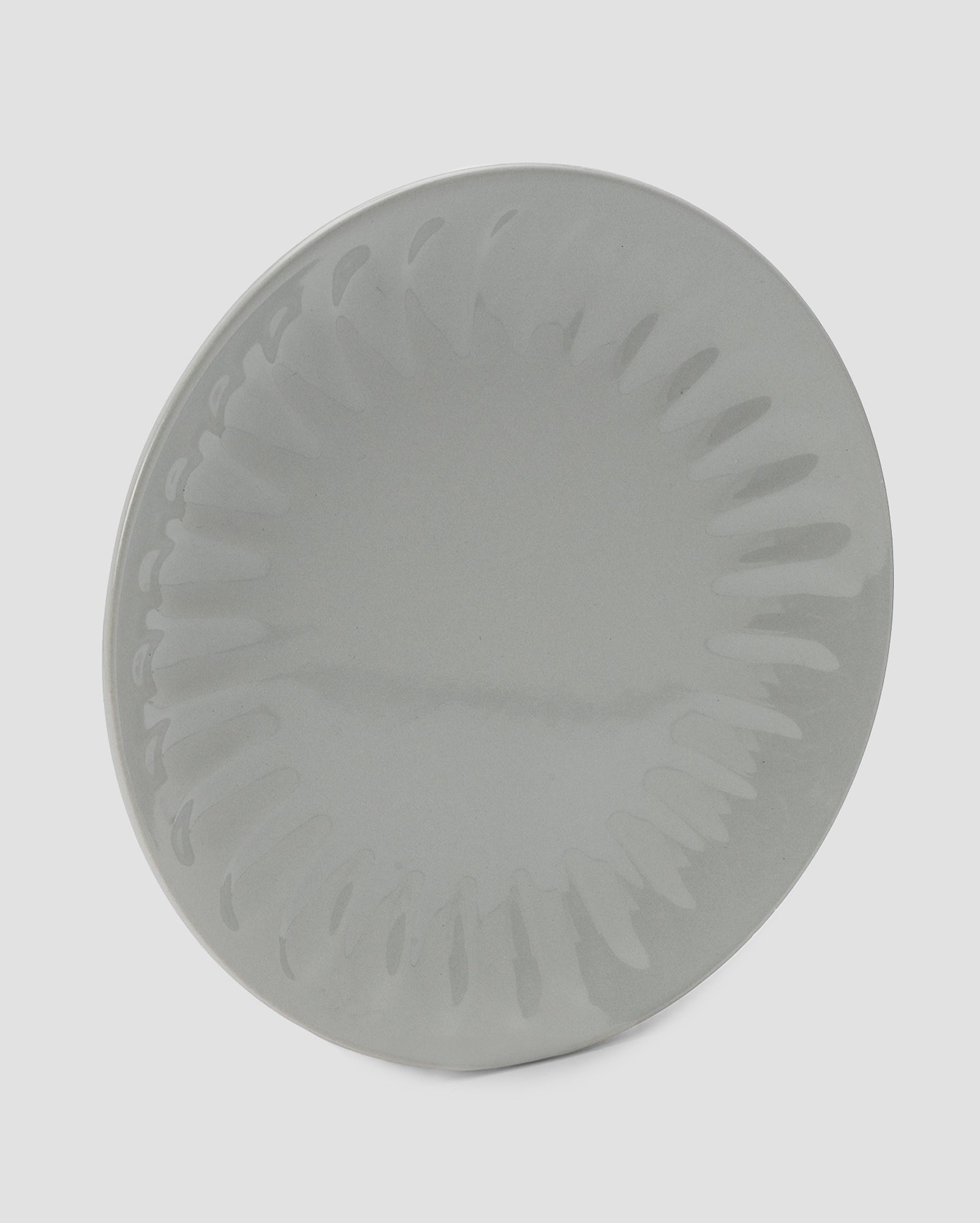Prato sobremesa cerâmica básicos 21cm - Cinza Claro | Casa Riachuelo
