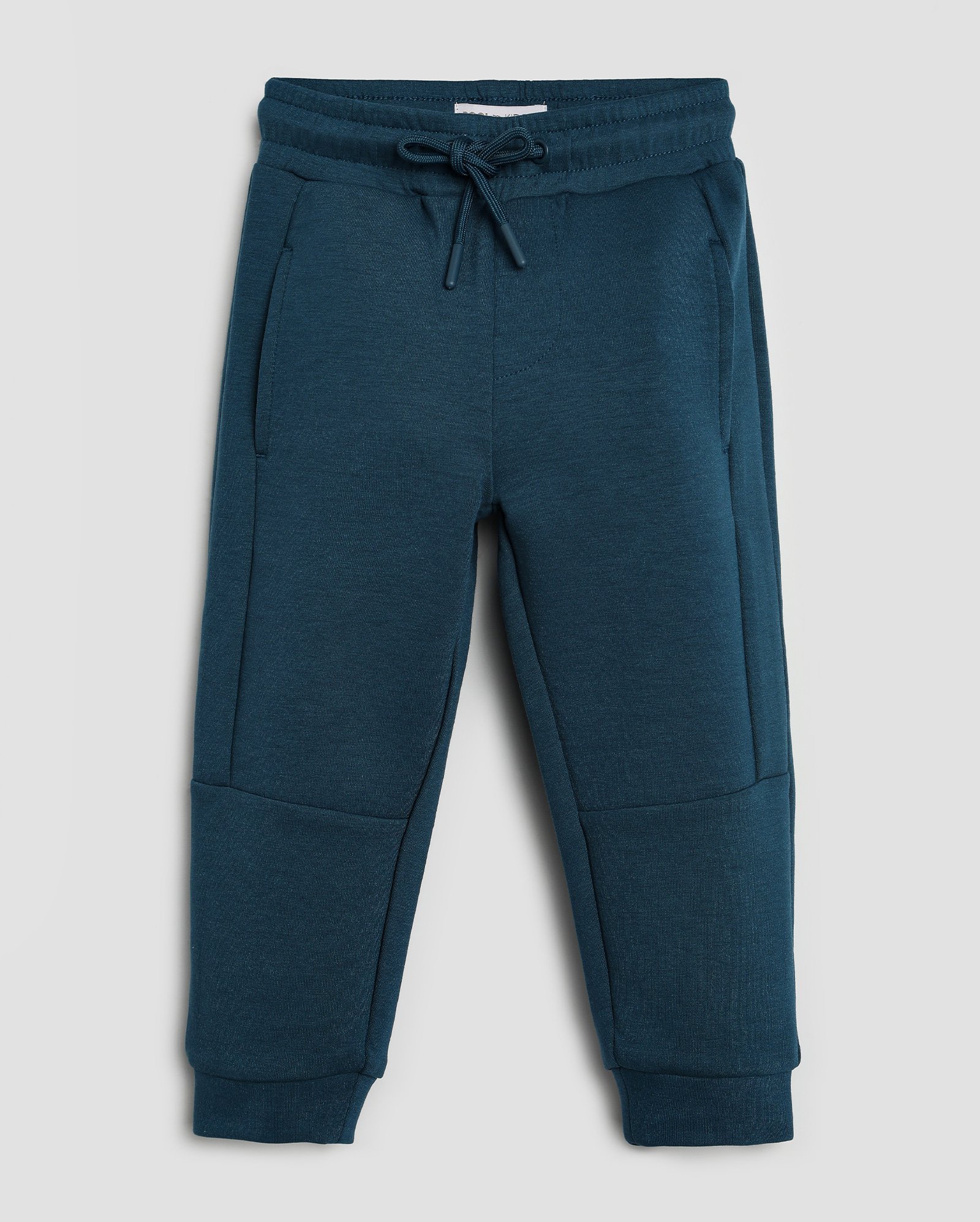 Calça de moletom infantil jogger com bolsos 1-4A - Azul Escuro | Pool Kids