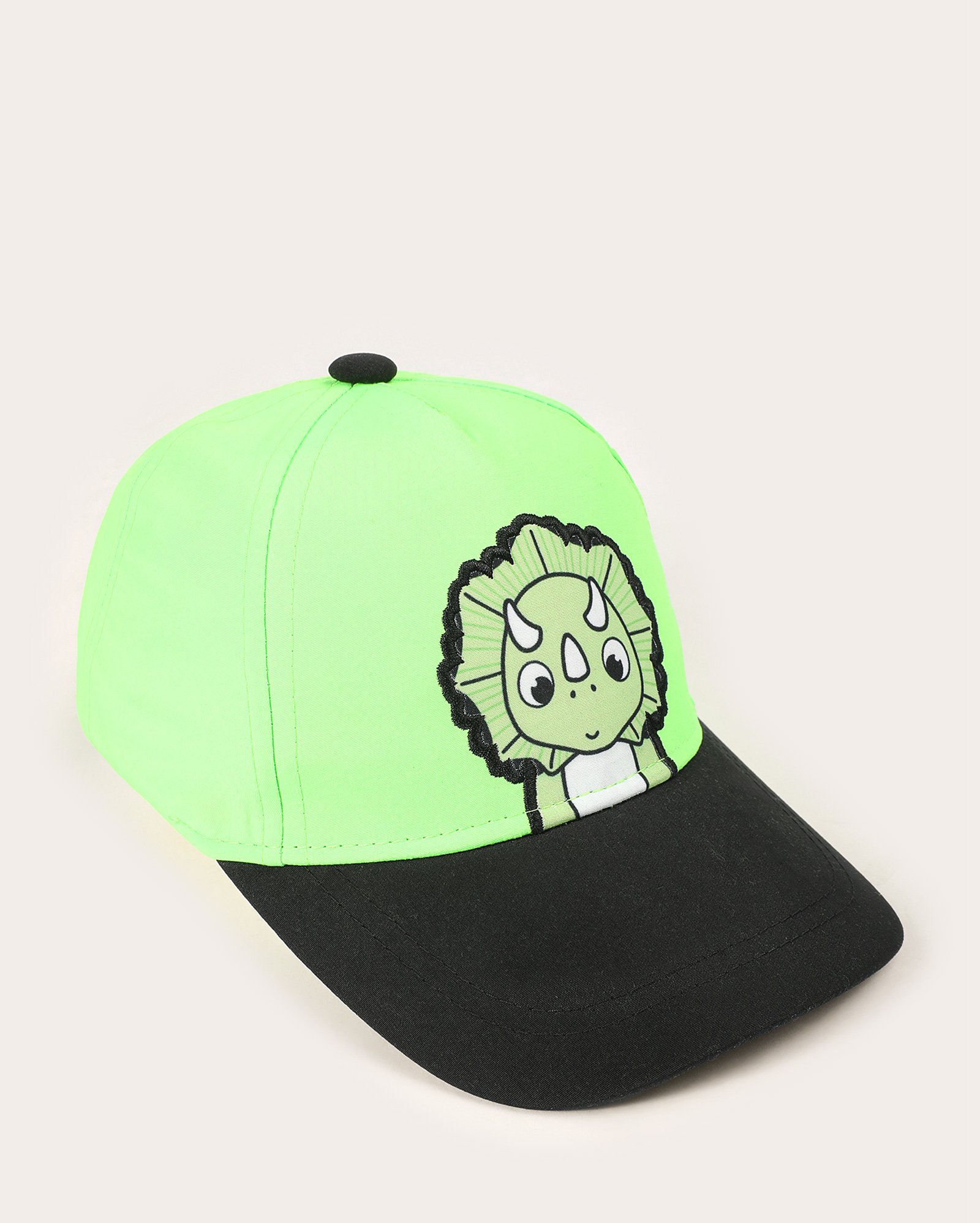 Boné infantil aba reta dinossauro verde | Accessori
