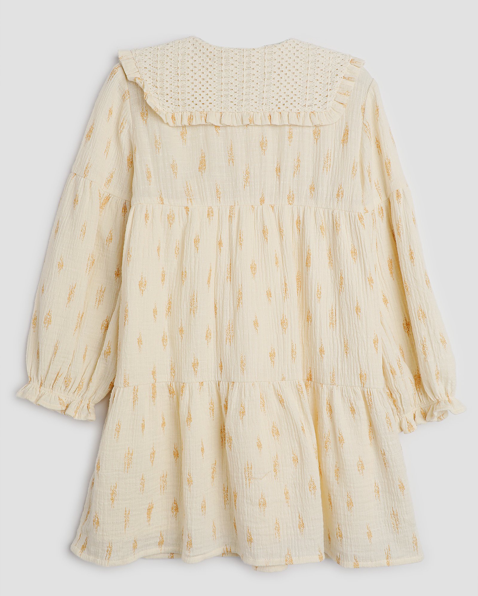 Old Tiralahilacha Kids Evase Dress Cactus Beige main image 1