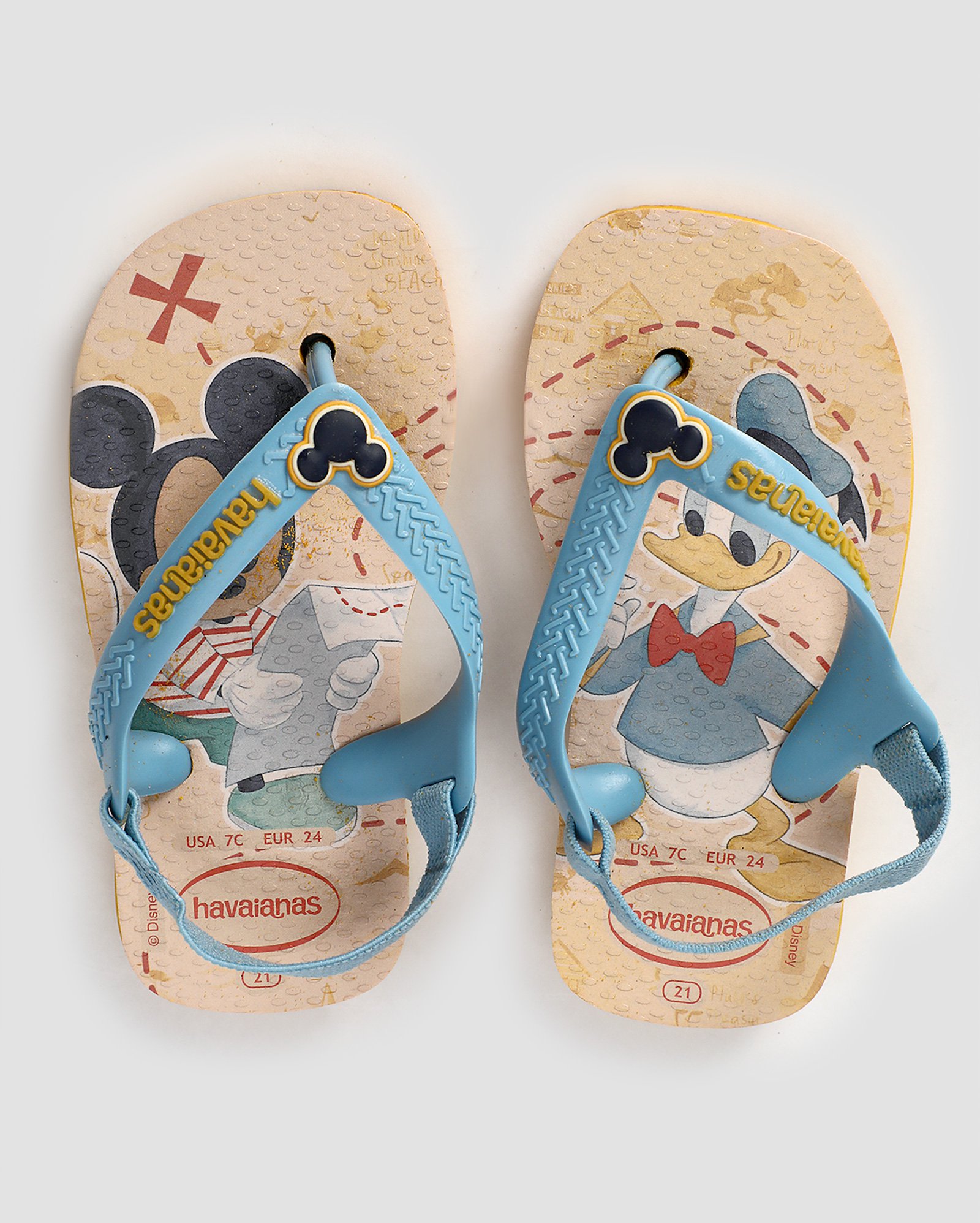 Chinelo bebê Disney Turma do Mickey azul | Havaianas