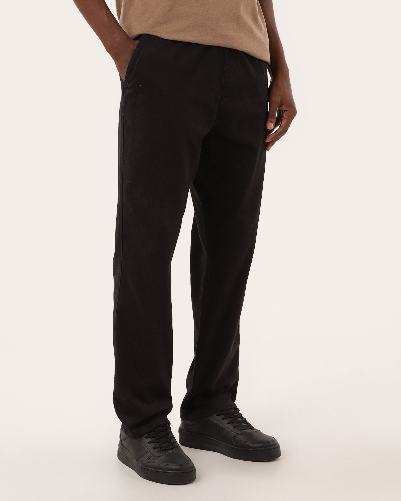 Calça black jeans masculina jogger cós elástico | Pool Jeans