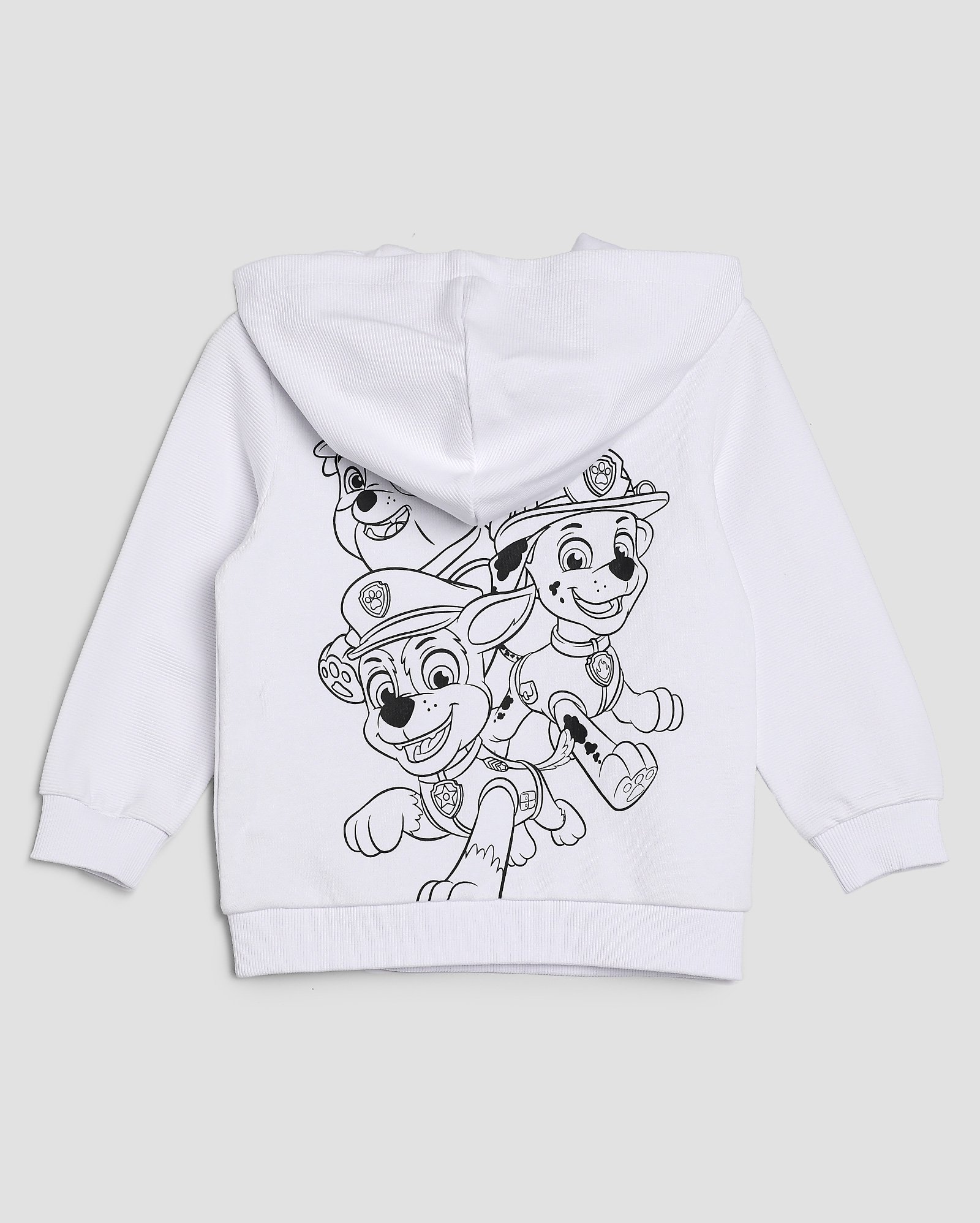 Blusa de moletom infantil Patrulha Canina com capuz 1-6A branca | Nickelodeon