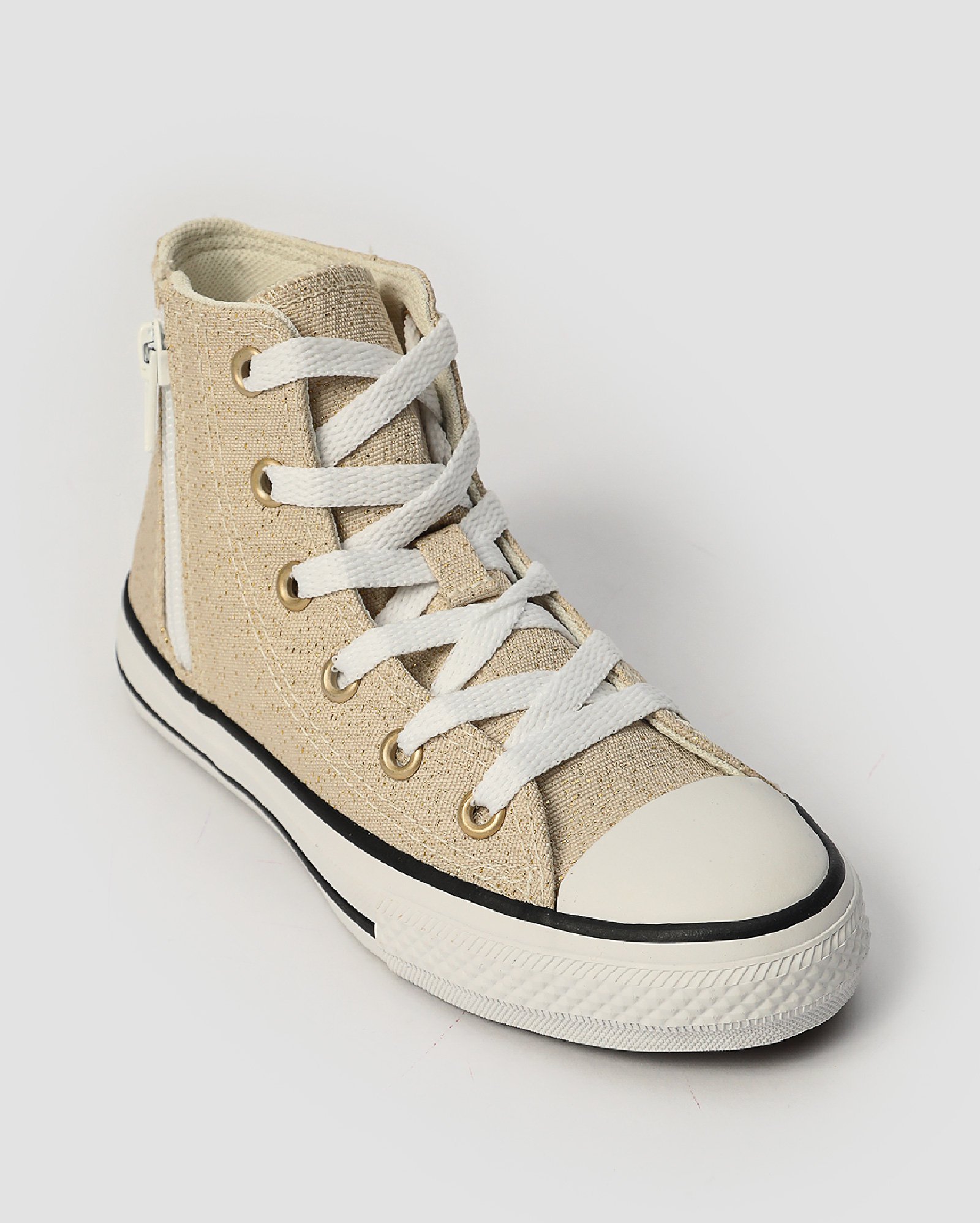 Tênis infantil Chuck Taylor Shine bege | Converse All Star
