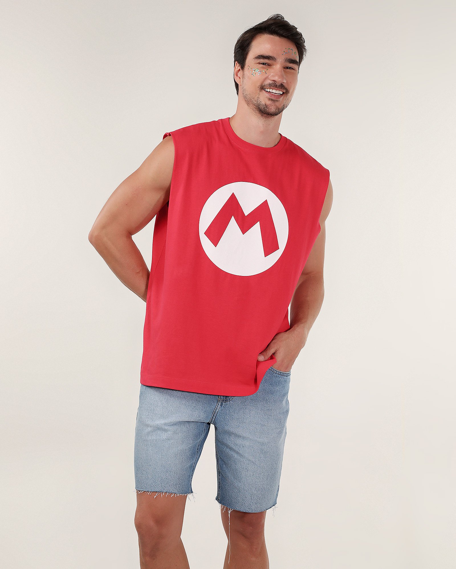 Bermuda jeans masculina slim com bolsos - Jeans Médio | Pool Jeans
