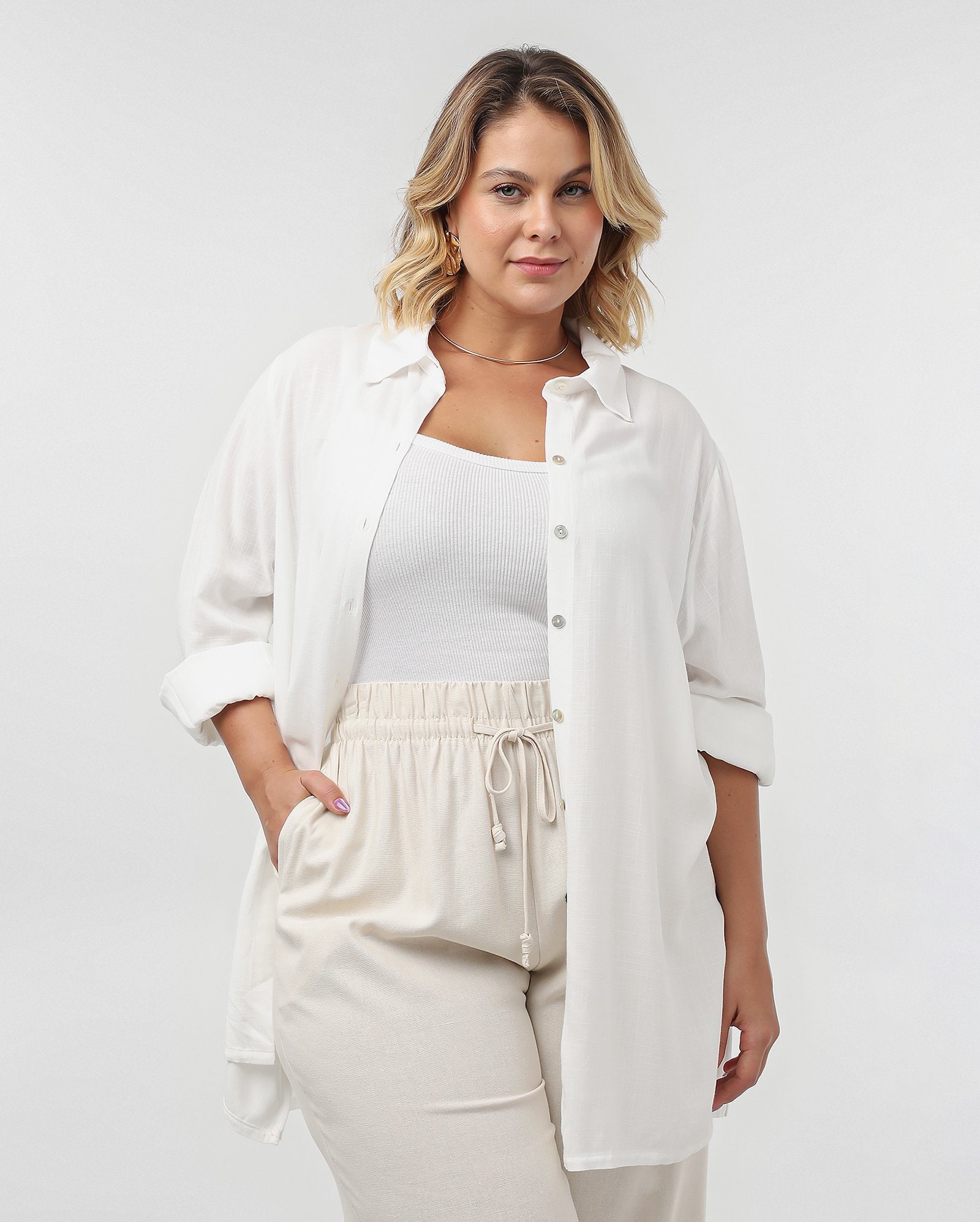 Blusa Branca Moda Plus Size Blusa Blusa Branca Riachuelo Moda